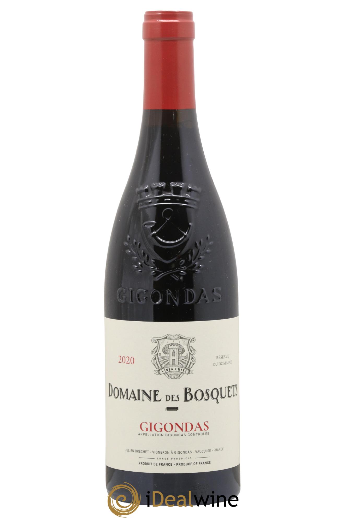 Gigondas Réserve Domaine des Bosquets 2020 - Lot de 1 bouteille - 0