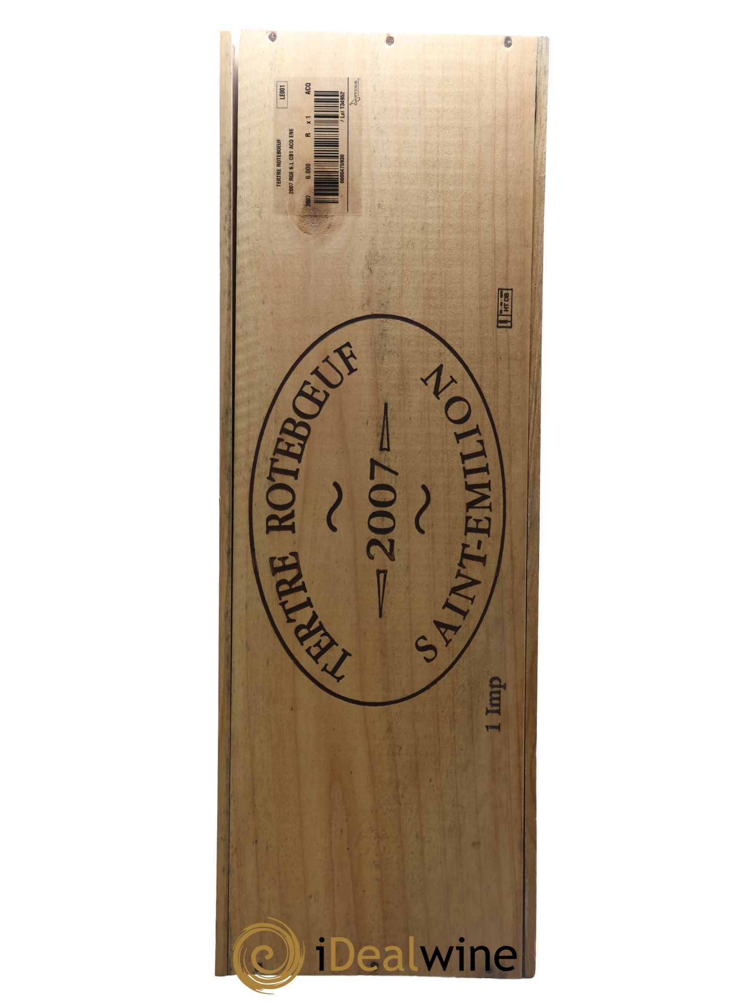 Château Tertre Roteboeuf 2007 - Lot de 1 impériale - 3
