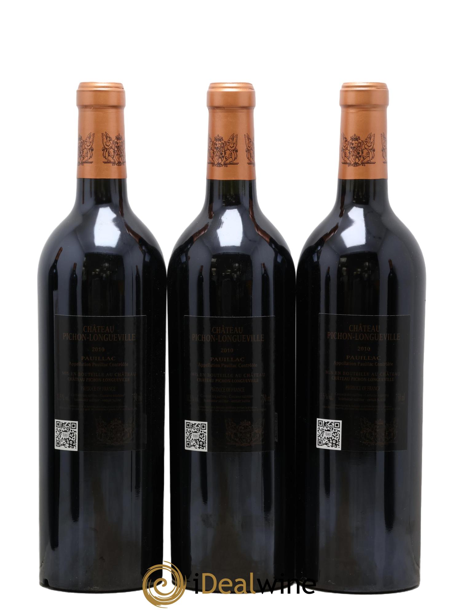Pichon Longueville Baron 2ème Grand Cru Classé 2010 - Posten von 6 Flaschen - 2