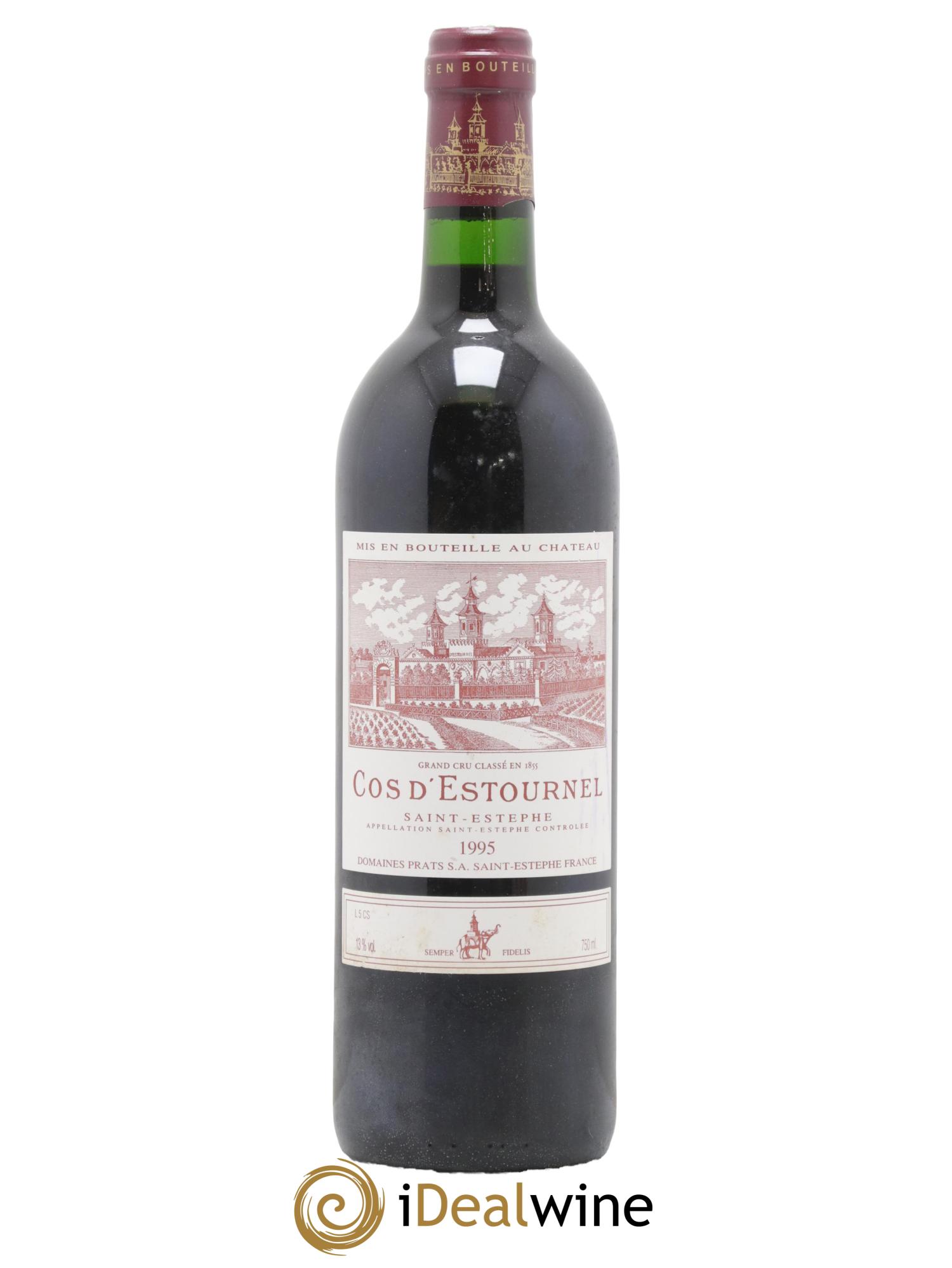 Cos d'Estournel 2ème Grand Cru Classé 1995 - Lot de 1 bouteille - 0
