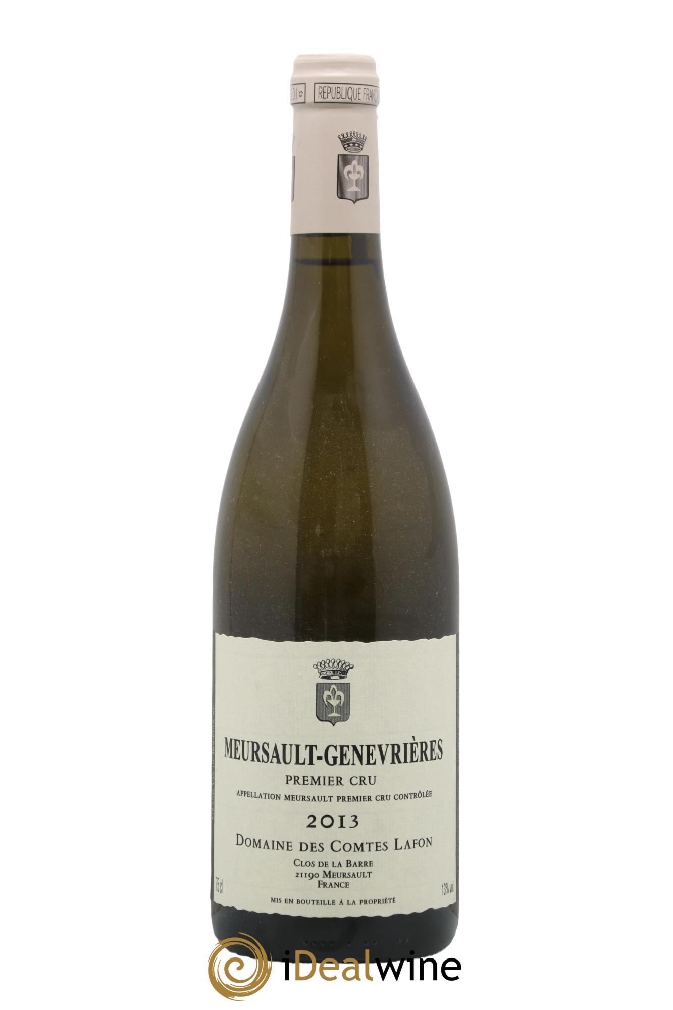 Meursault 1er Cru Genevrières Comtes Lafon (Domaine des) 2013 - Lot of 1 bottle - 0