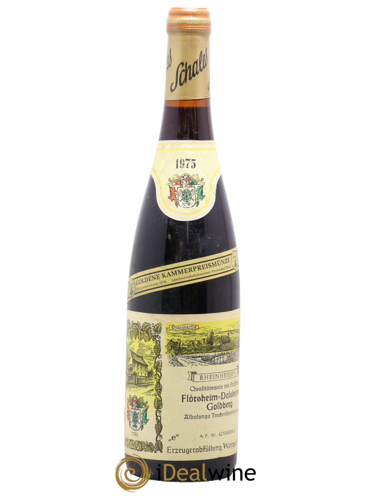 Allemagne Rheinhessen Flörsheim Dalsheimer Goldberg 1975 - Lotto di 1 bottiglia - 0