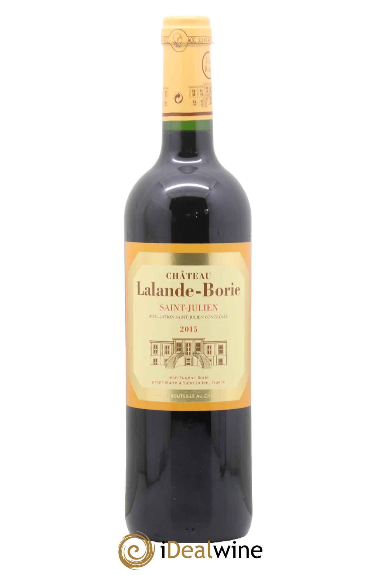 Château Lalande Borie 2015 - Lot of 1 bottle - 0