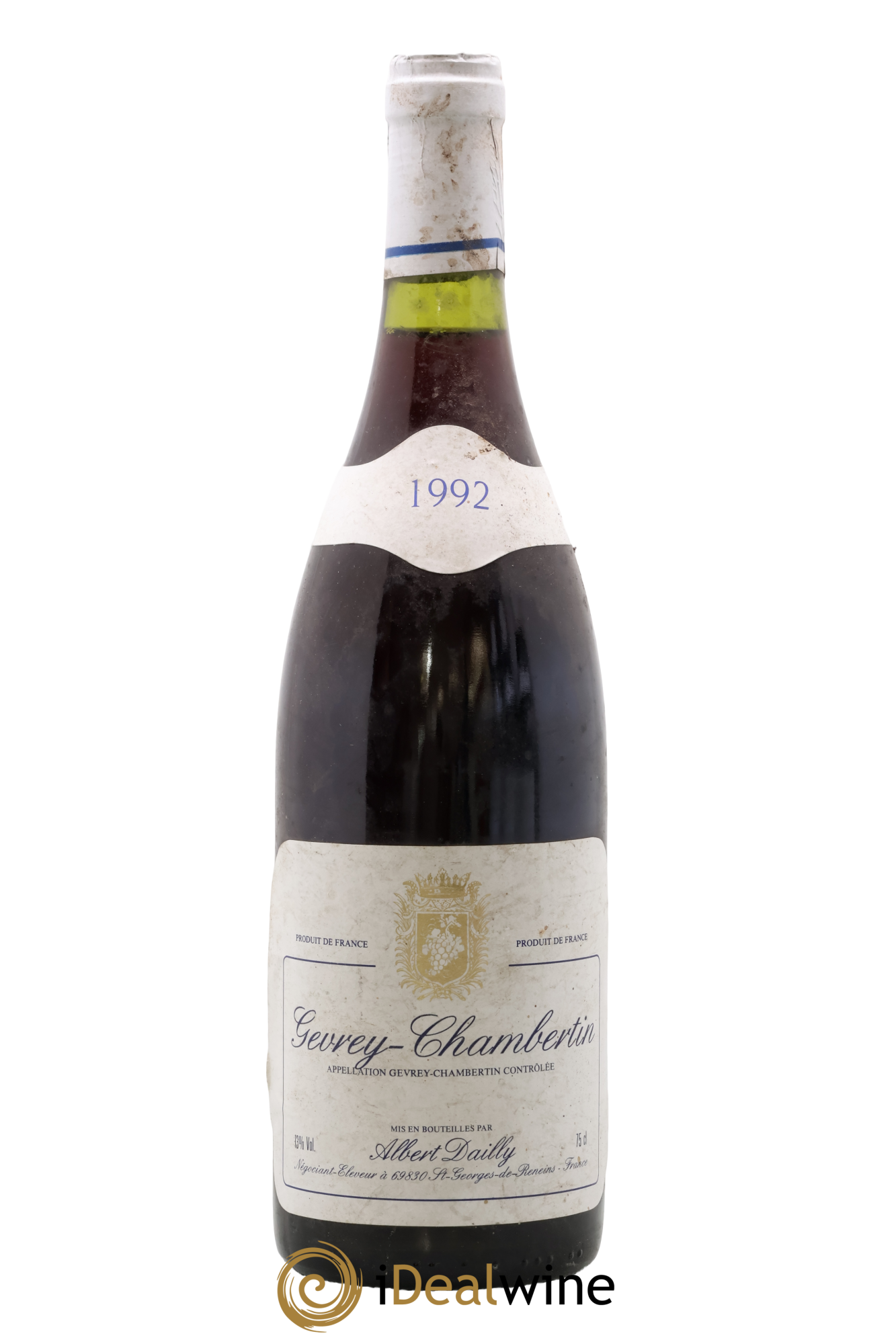 Gevrey-Chambertin Albert Dailly 1992 - Lot de 1 bouteille - 0