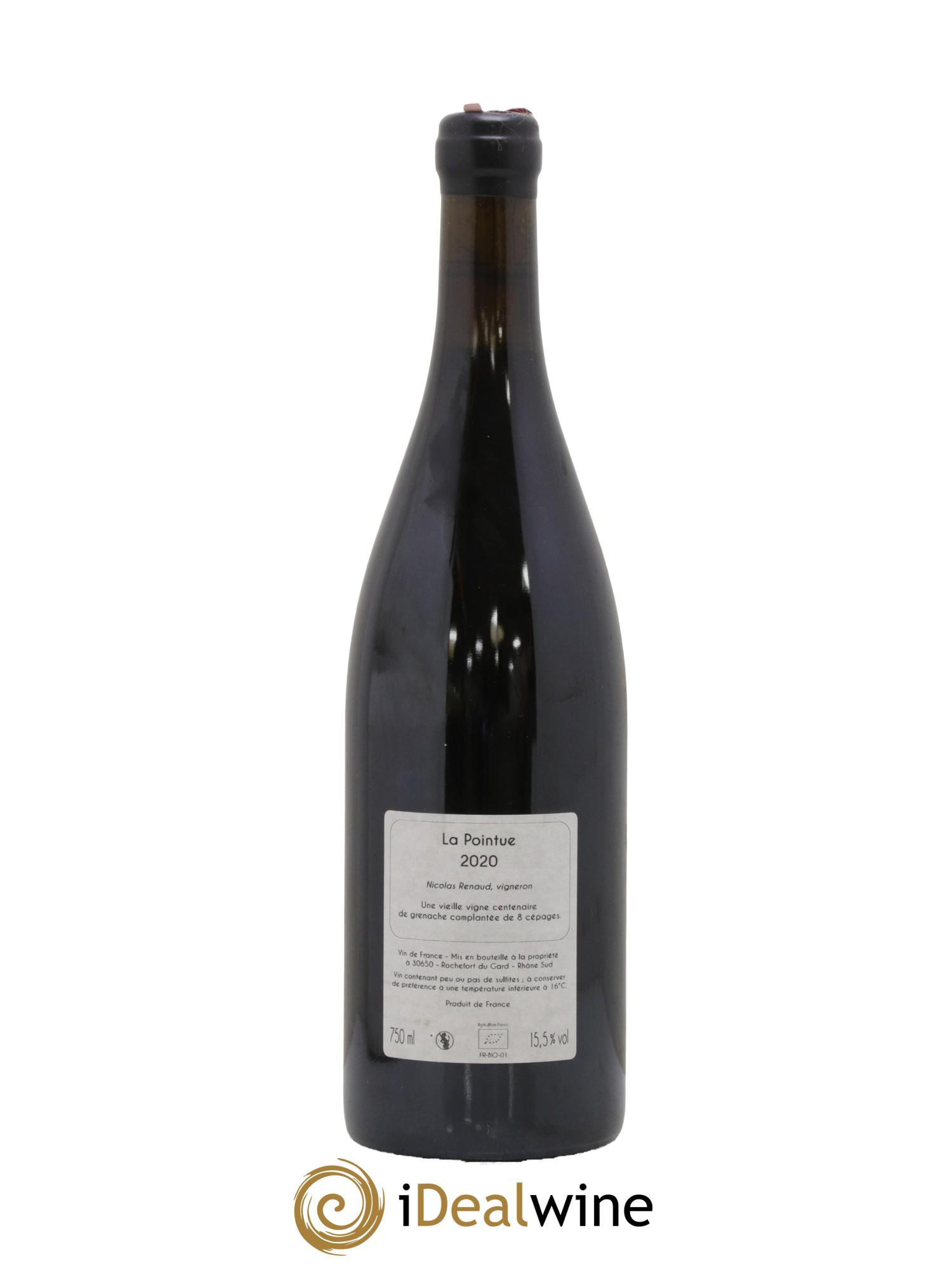 Vin de France La Pointue Clos des Grillons 2020 - Lot de 1 bouteille - 1