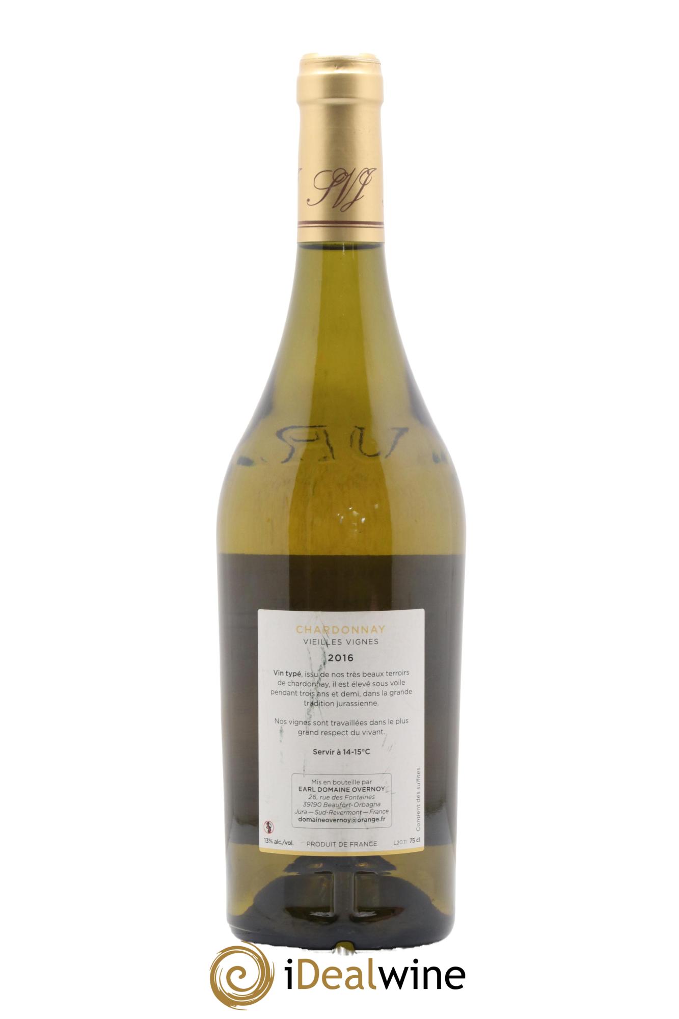 Côtes du Jura Chardonnay Cuvée Vieilles Vignes Guillaume Overnoy 2016 - Lotto di 1 bottiglia - 1