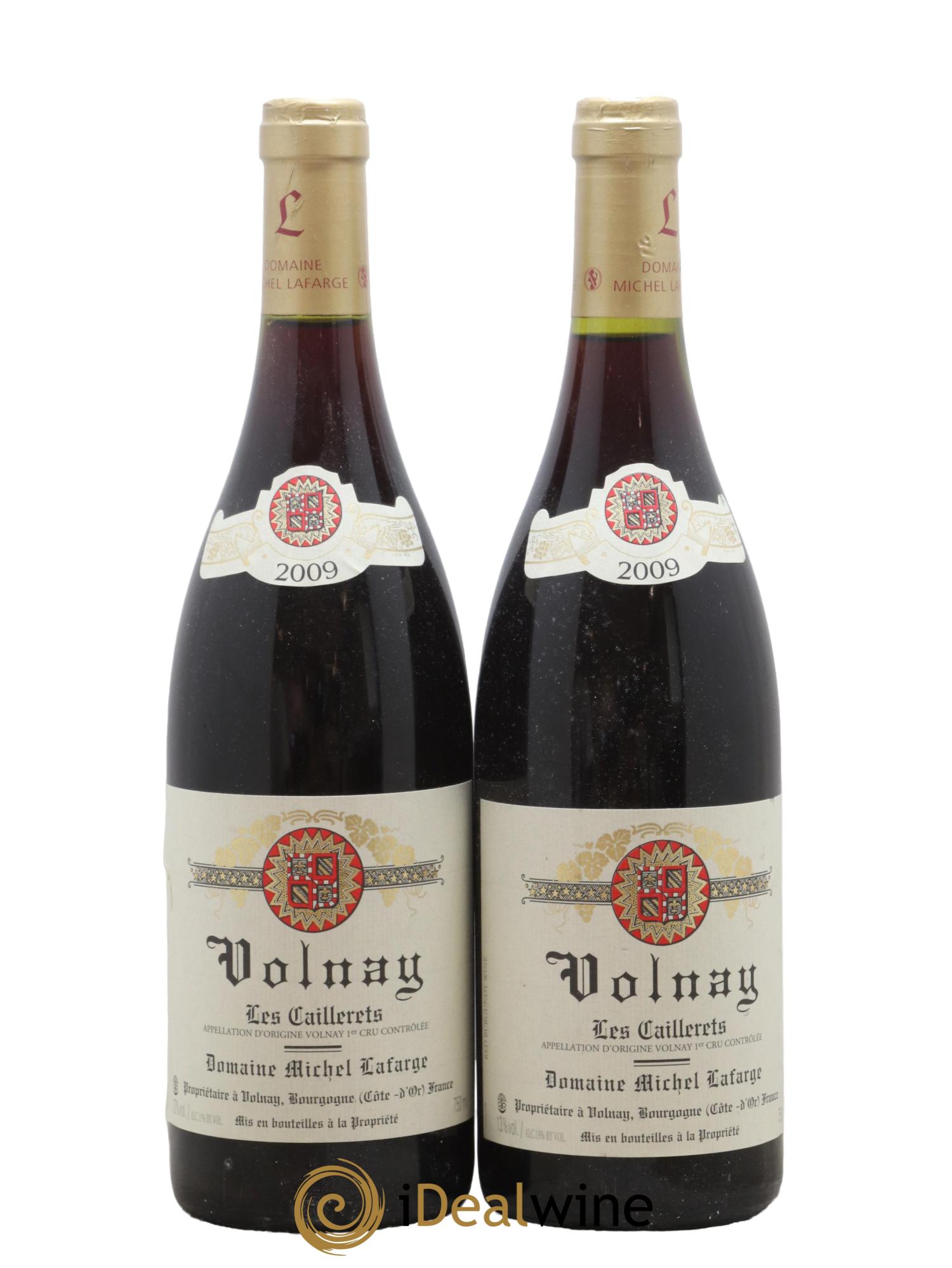 Volnay 1er Cru Les Caillerets Lafarge (Domaine) 2009 - Lot de 2 bouteilles - 0