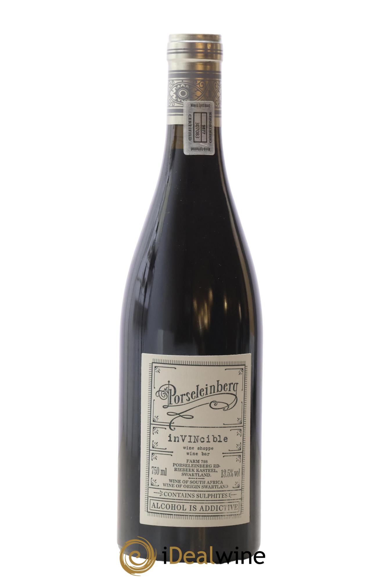 Afrique du Sud Invincible Porseleinsberg 2021 - Lotto di 1 bottiglia - 1