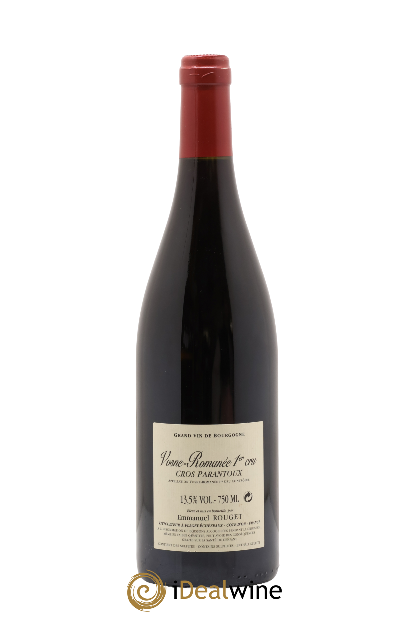 Vosne-Romanée 1er Cru Cros Parantoux Emmanuel Rouget 2008 - Lot de 1 bouteille - 1