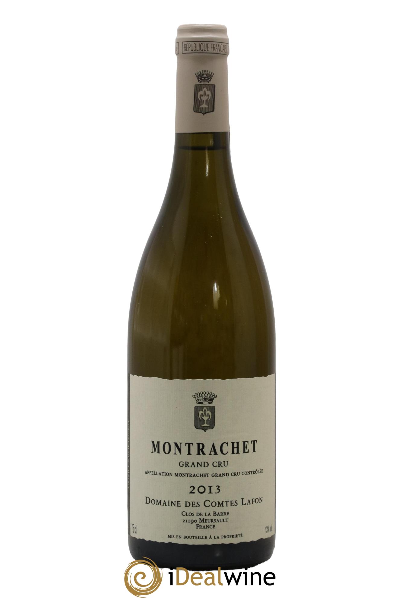 Montrachet Grand Cru Comtes Lafon (Domaine des) 2013 - Lot de 1 bouteille - 1