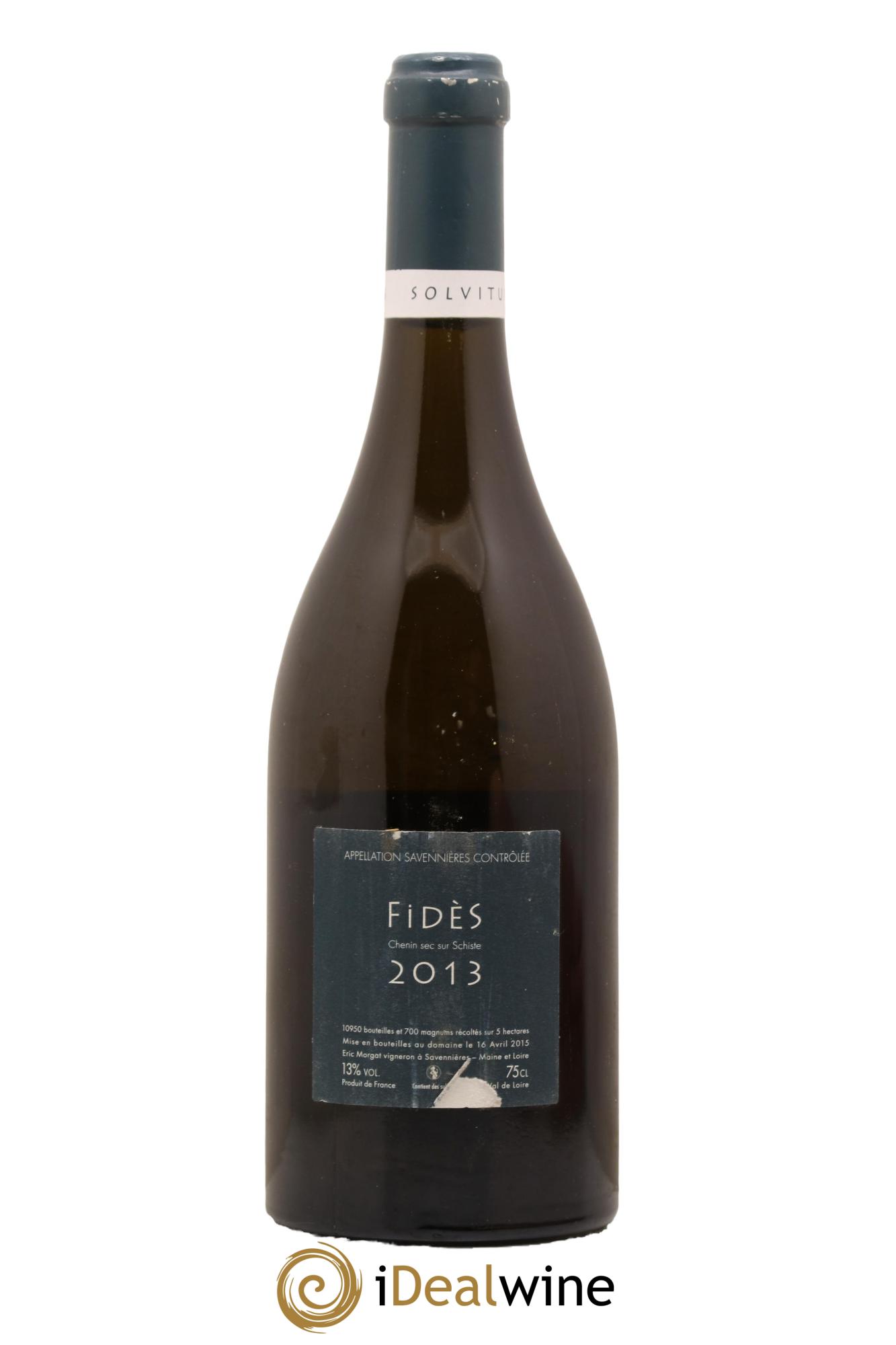 Savennières Fidès Eric Morgat 2013 - Lot de 1 bouteille - 1