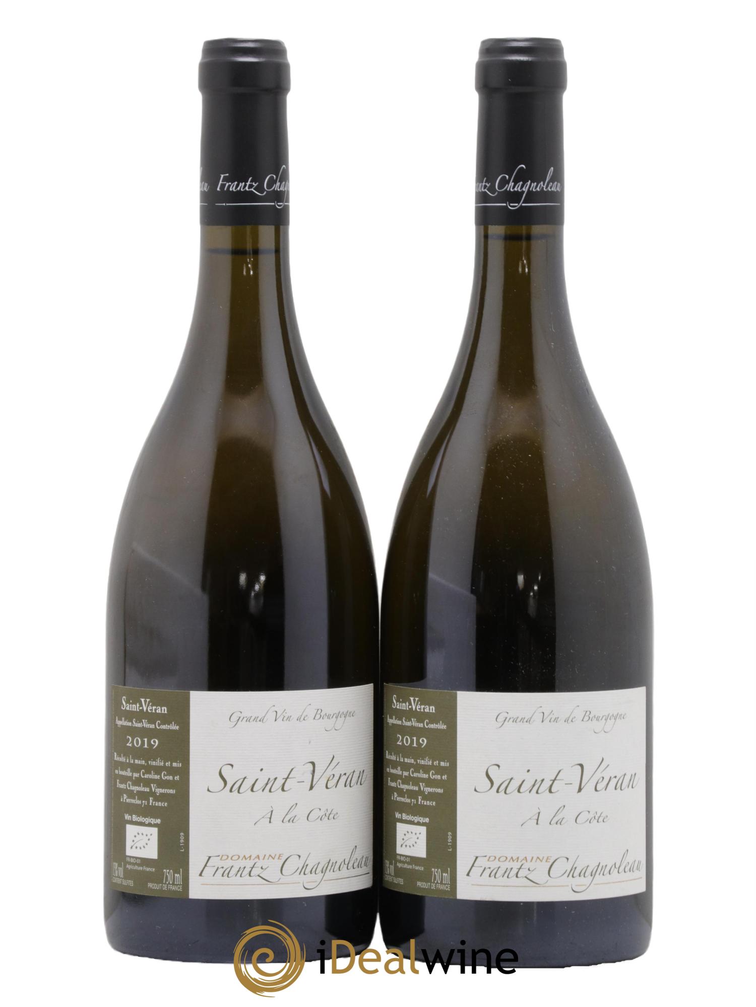 Saint-Véran A la Côte Frantz Chagnoleau (Domaine) 2019 - Lot de 2 bouteilles - 0