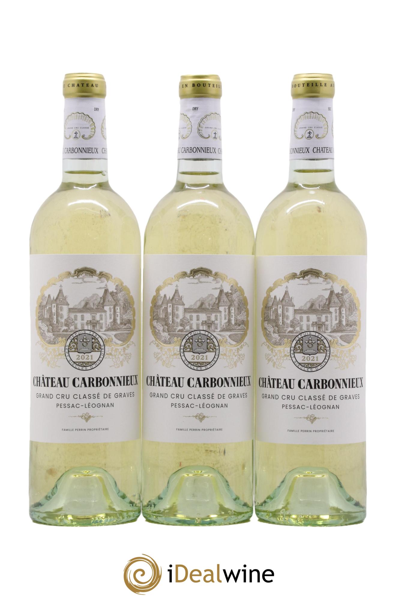 Château Carbonnieux Cru Classé de Graves 2021 - Lot de 6 bouteilles - 2