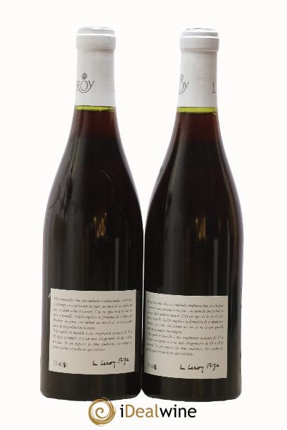 Volnay 1er Cru Leroy SA 1984 - Lot de 2 bouteilles - 1