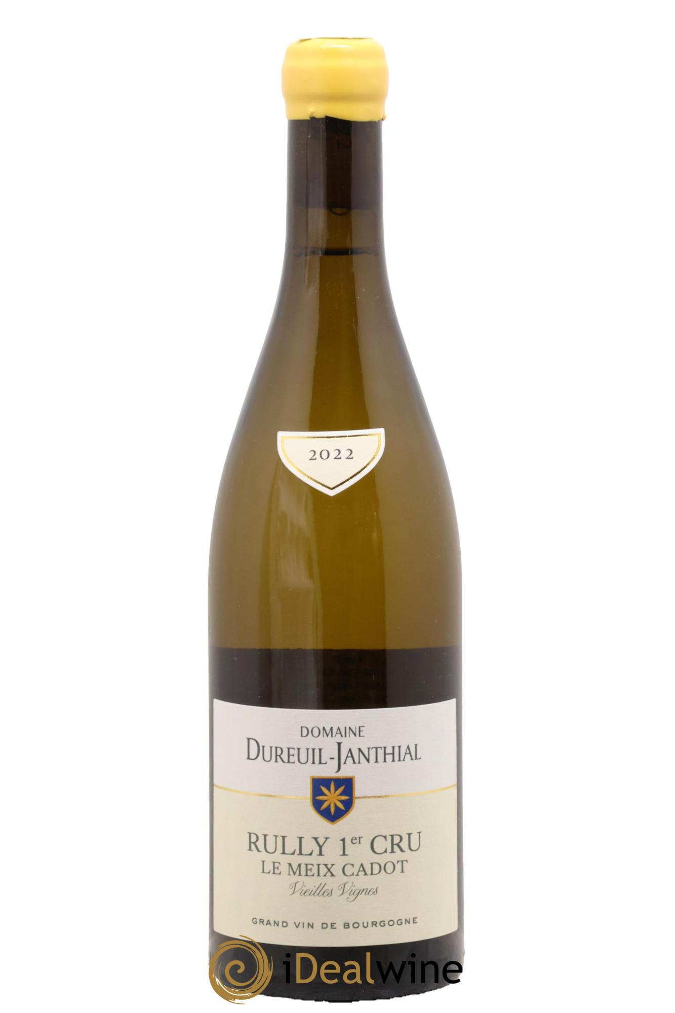 Rully 1er Cru Le Meix Cadot Vieilles Vignes Vincent Dureuil-Janthial 2022 - Lot de 1 bouteille - 0