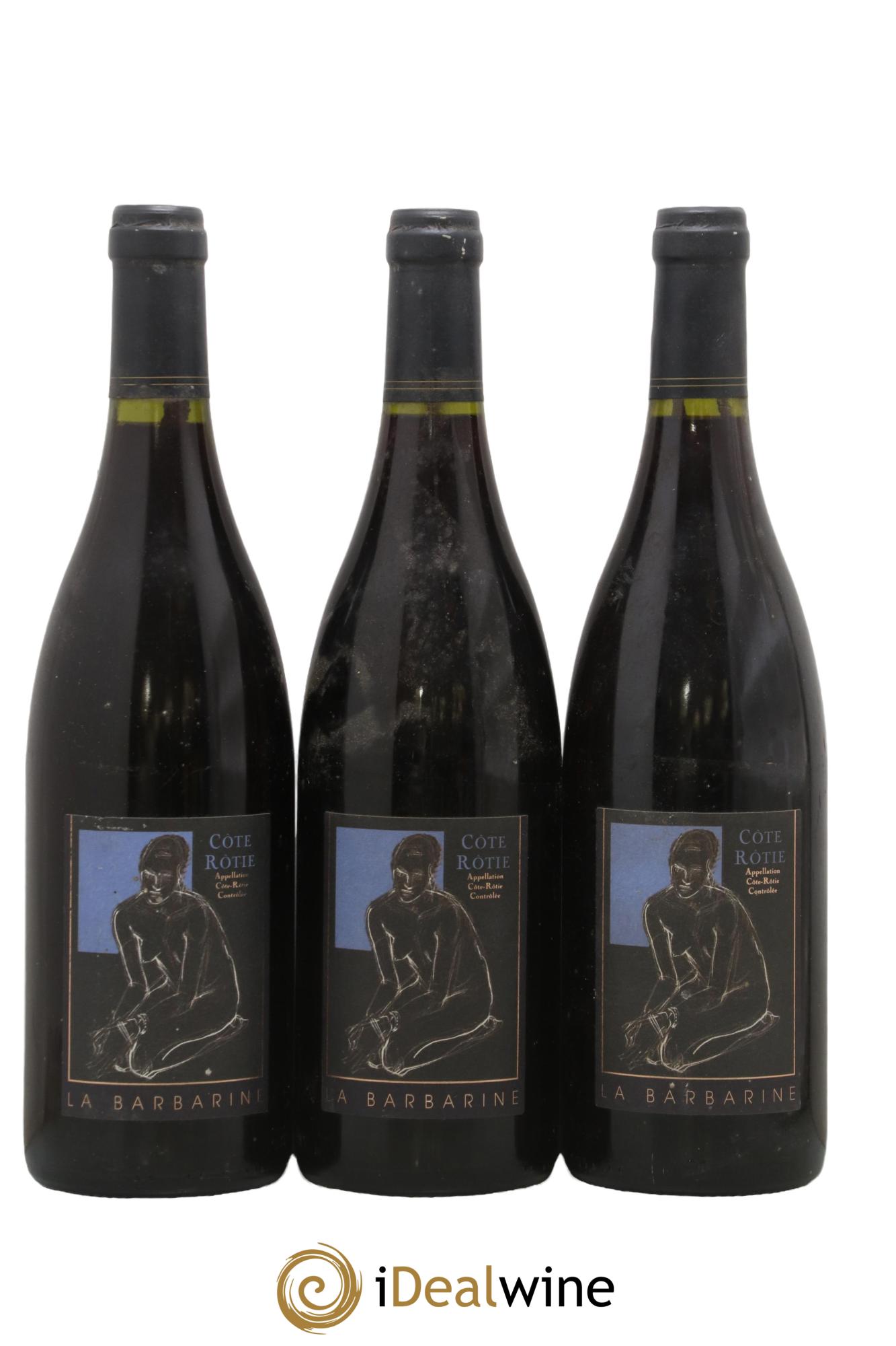 Côte-Rôtie La Barbarine Gangloff (Domaine) 2000 - Lot de 3 bouteilles - 0