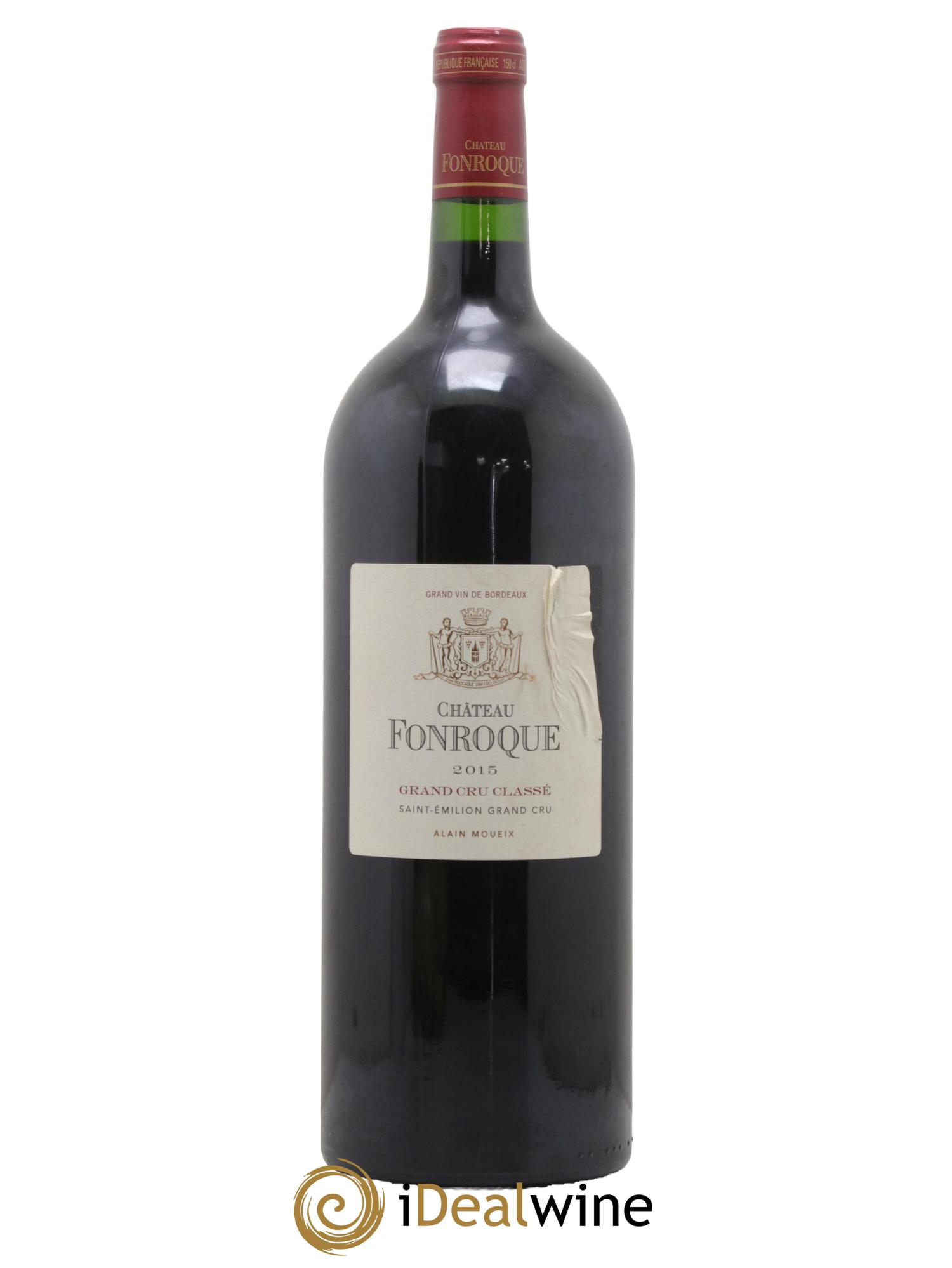 Château Fonroque Grand Cru Classé 2015 - Lot de 1 magnum - 0