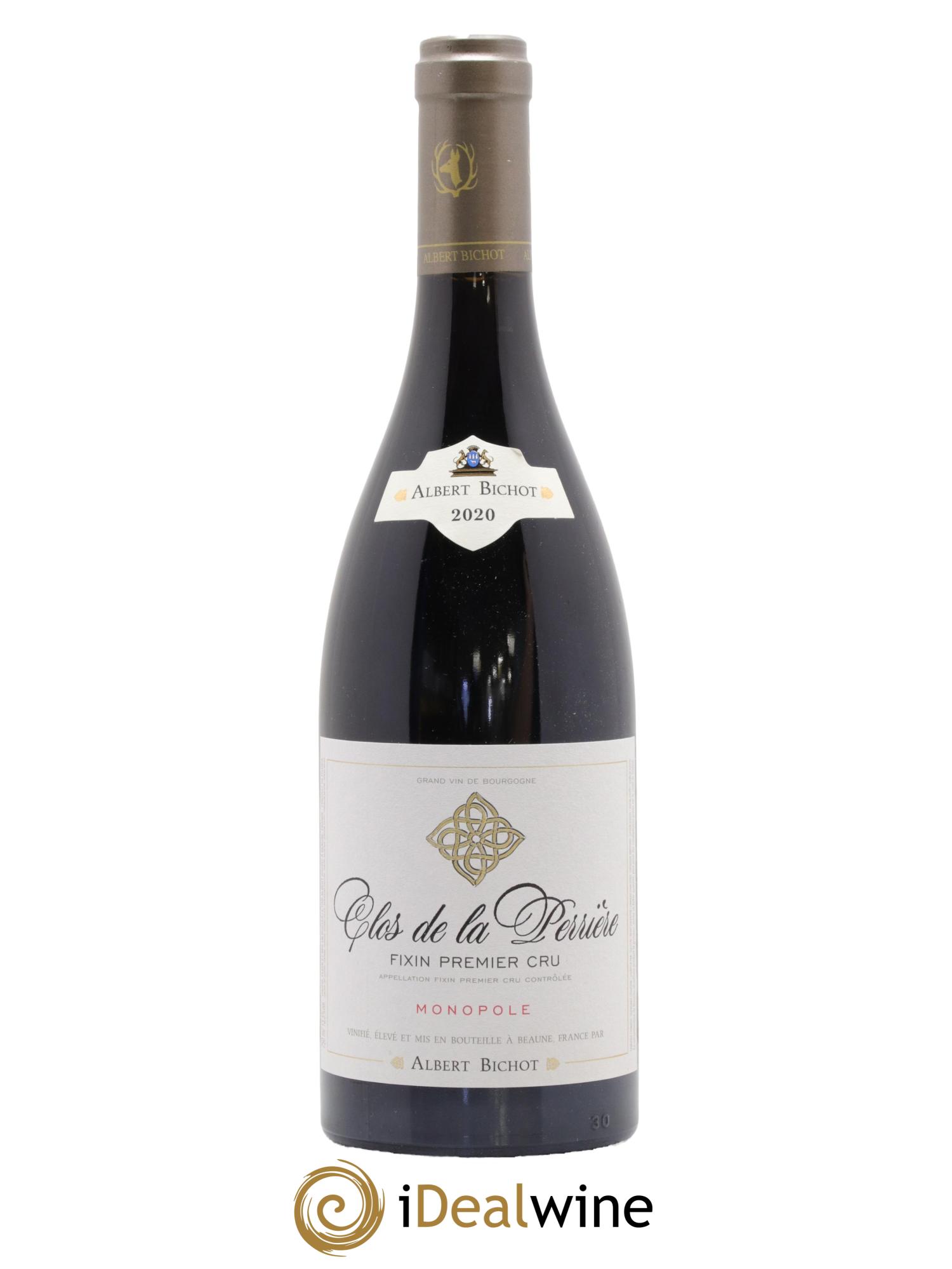 Fixin 1er Cru Clos de la Perrière Bichot 2020 - Lot de 1 bouteille - 0
