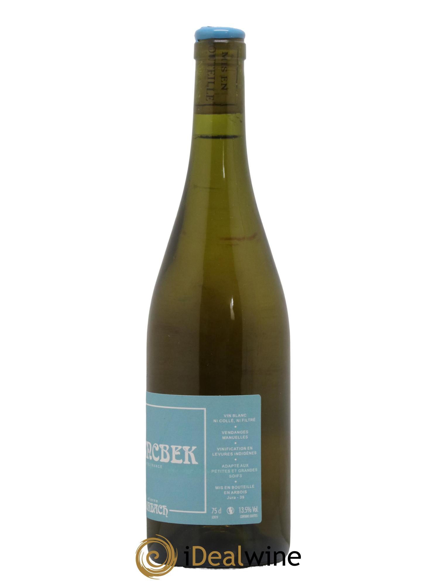 Vin de France Blancbek Etienne Horbach 2019 - Lot de 1 bouteille - 1