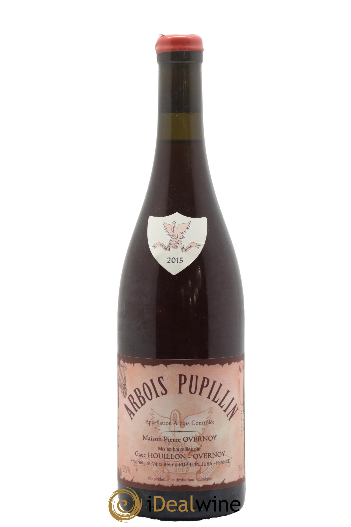 Arbois Pupillin Poulsard (cire rouge) Overnoy-Houillon (Domaine) 2015 - Lot of 1 bottle - 0