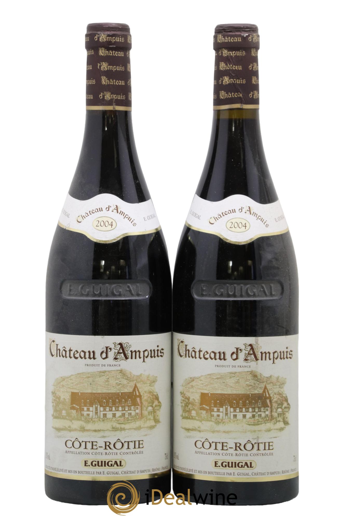 Côte-Rôtie Château d'Ampuis Guigal 2004 - Lot of 2 bottles - 0