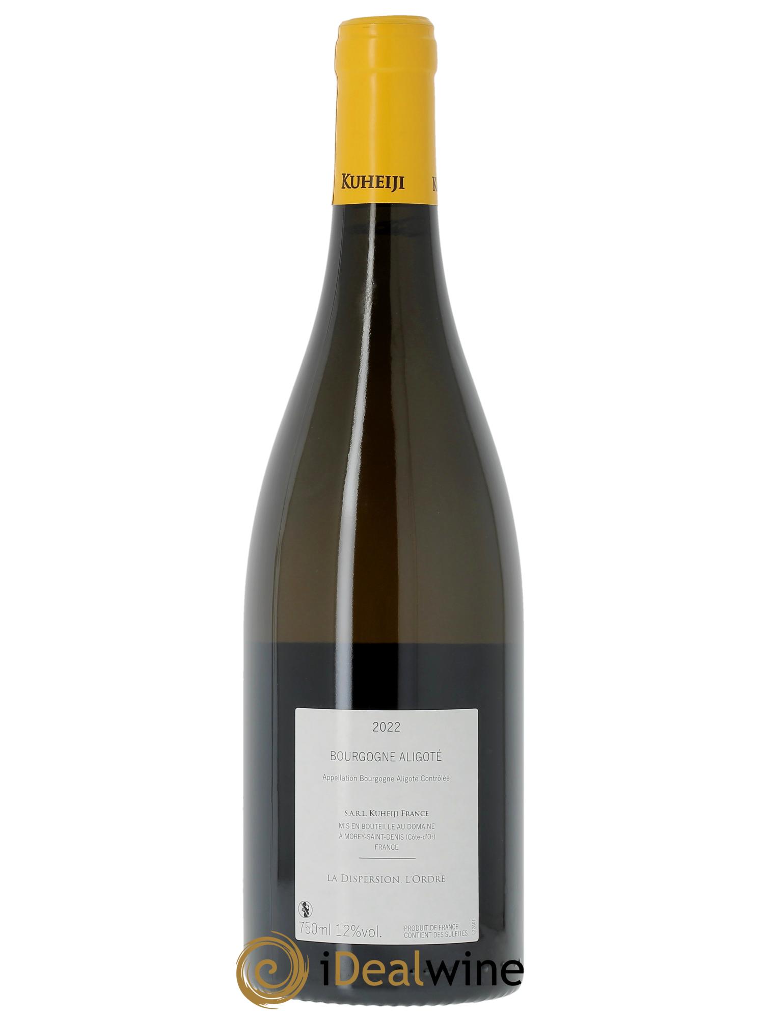 Bourgogne Aligoté Domaine Kuheiji  2022 - Lot of 1 bottle - 1