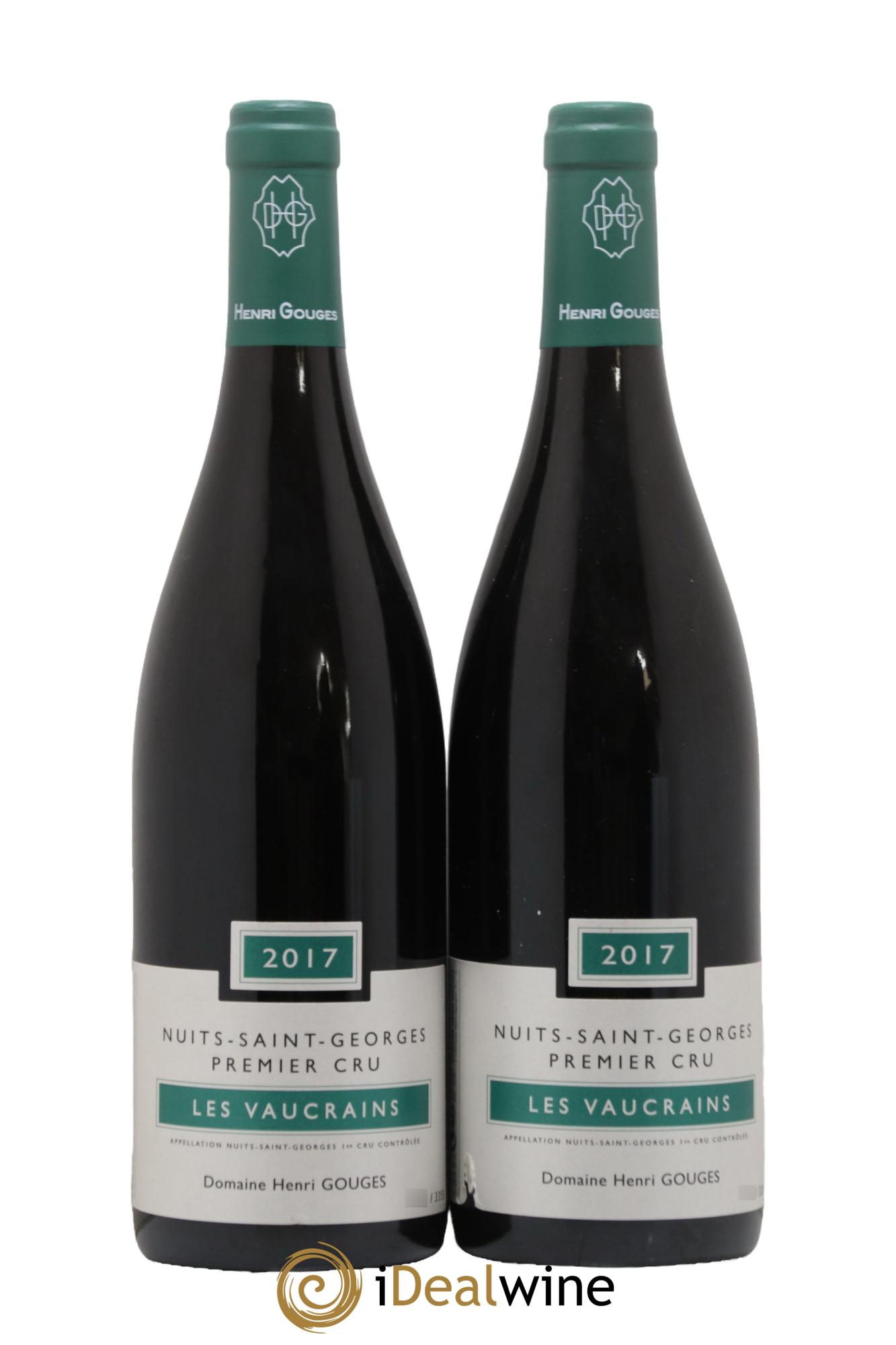 Nuits-Saint-Georges 1er Cru Les Vaucrains Henri Gouges 2017 - Lot de 2 bouteilles - 0