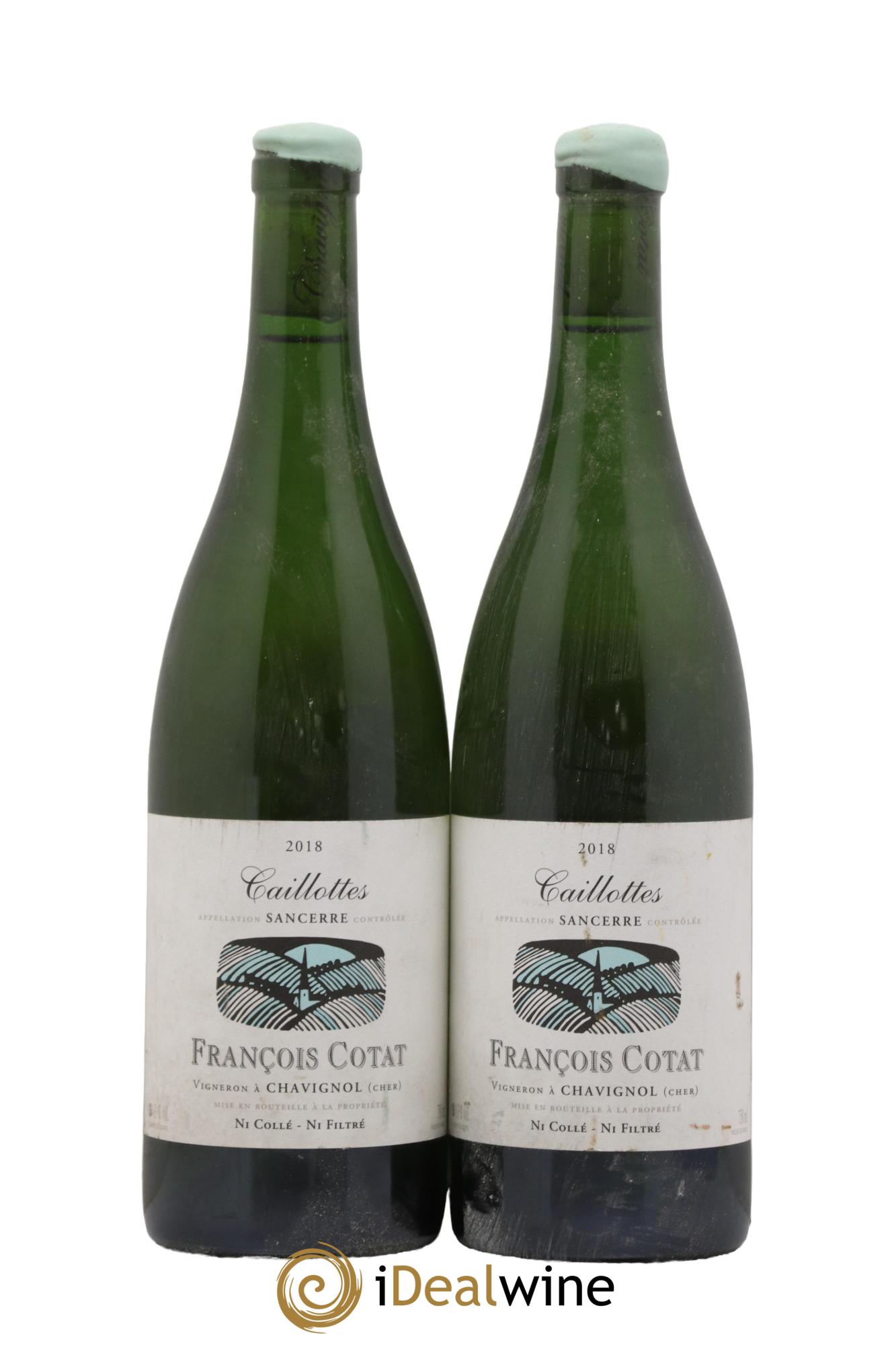 Sancerre Les Caillottes François Cotat 2018 - Lotto di 2 bottiglie - 0
