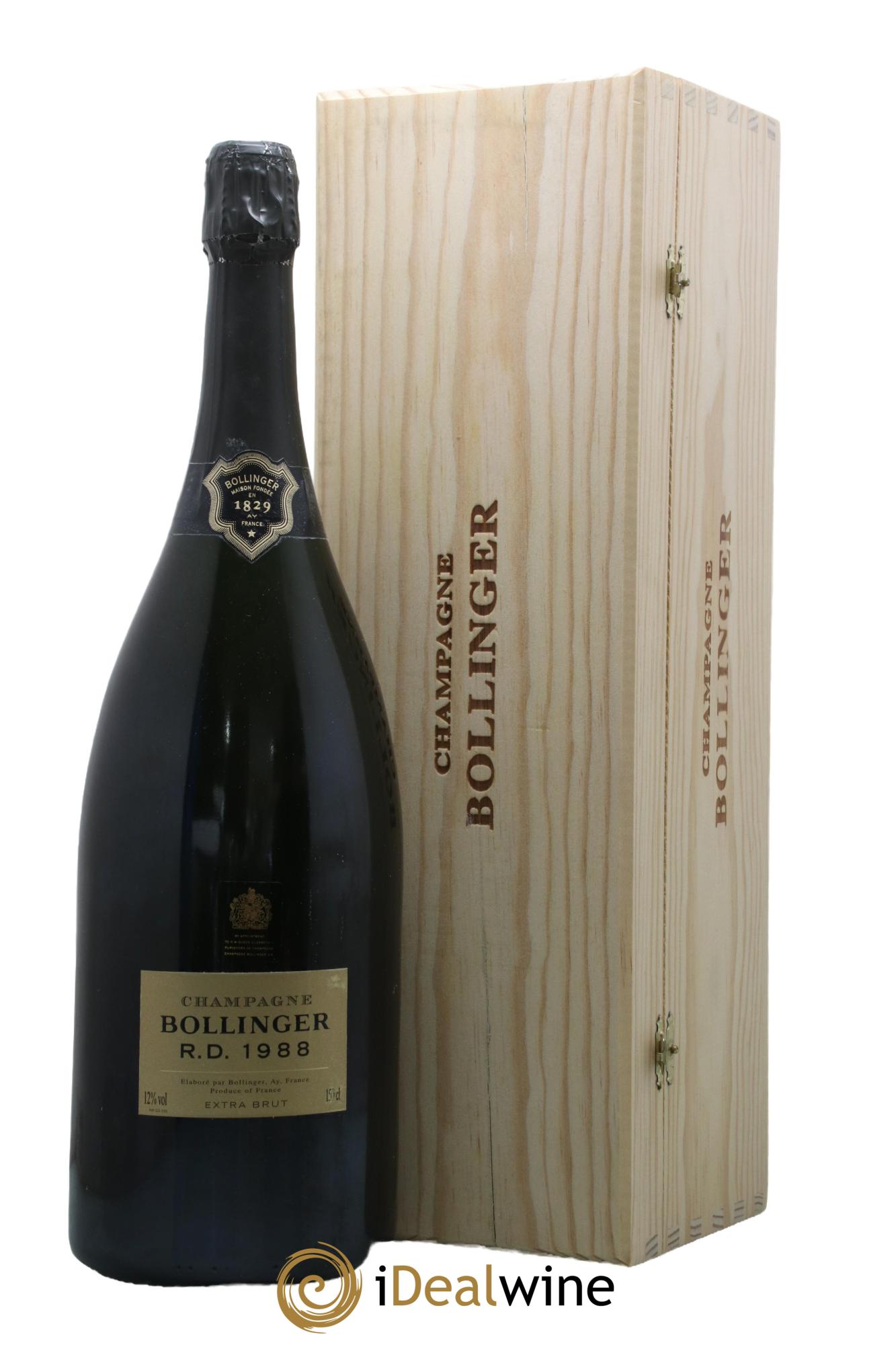 R.D. Extra-Brut Bollinger 1988 - Lot of 1 magnum - 0