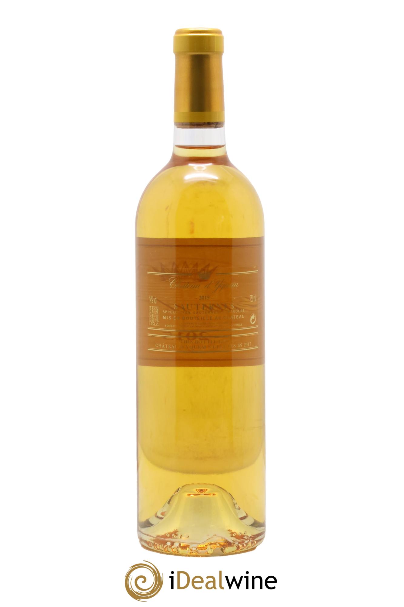 Château d' Yquem 1er Cru Classé Supérieur 2015 - Posten von 1 Flasche - 1