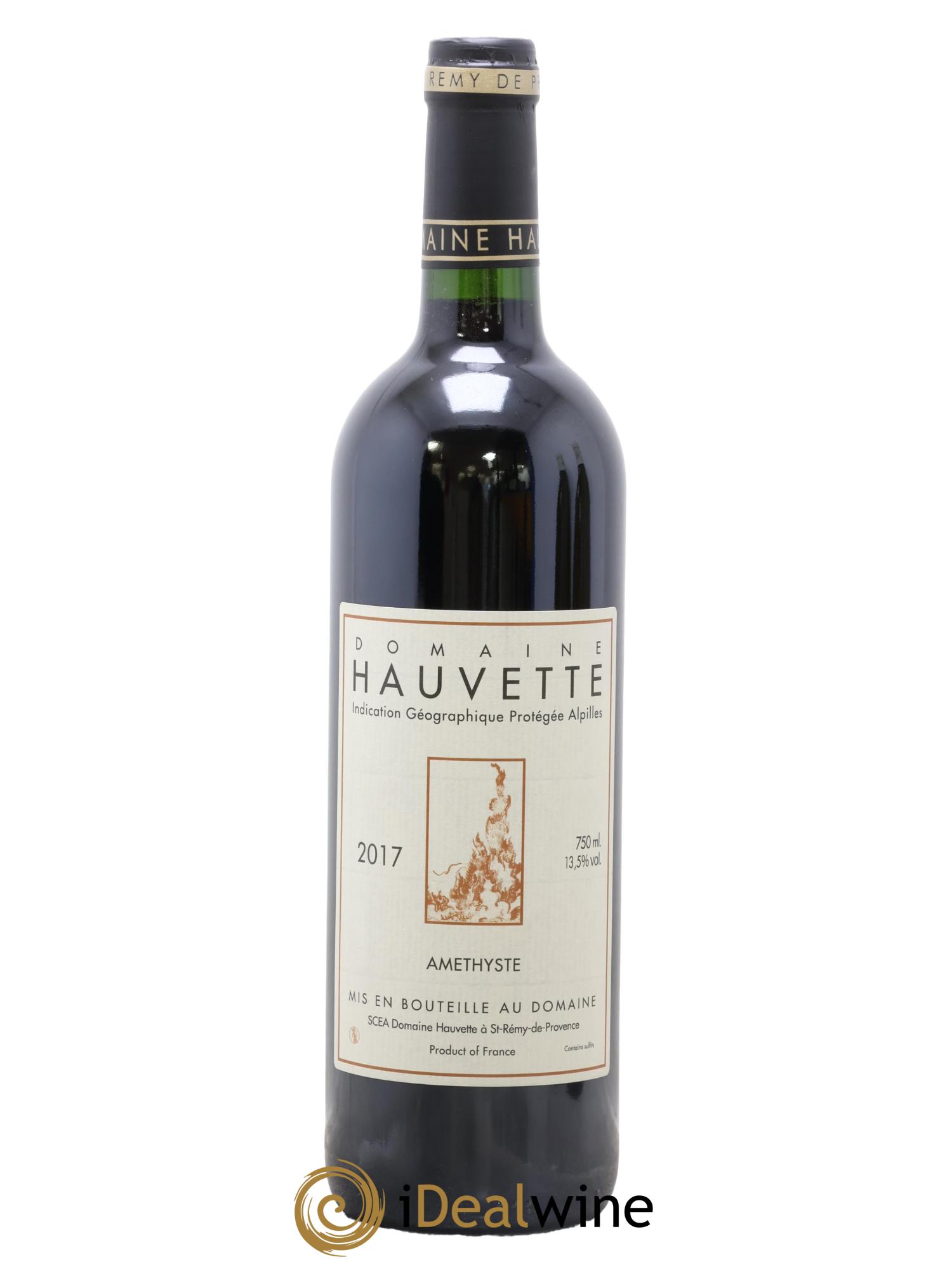 Alpilles Améthyste Hauvette (Domaine) 2017 - Lot de 1 bouteille - 0