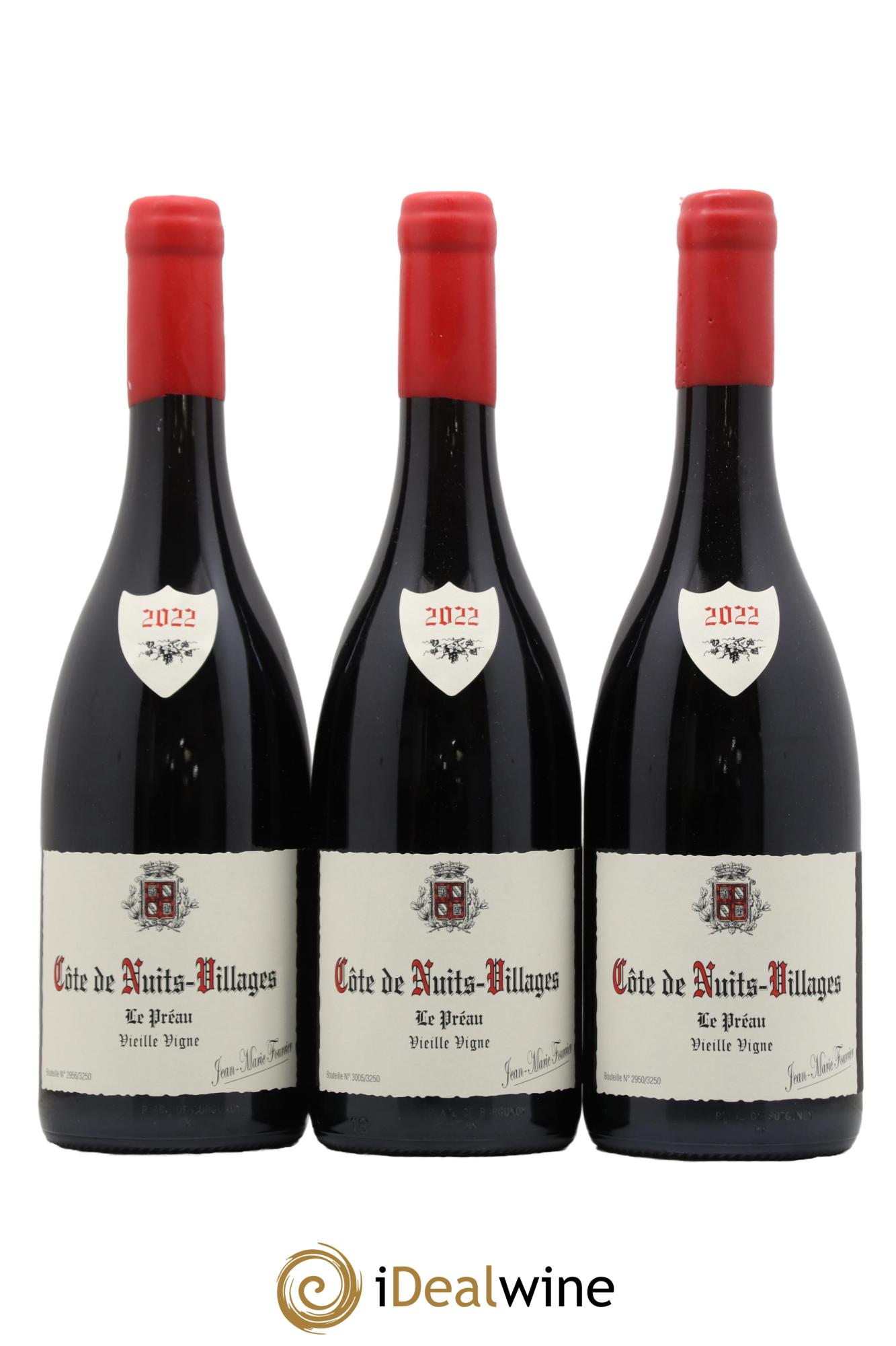 Côte de Nuits-Villages Le Préau Vieille Vigne Fourrier (Domaine) 2022 - Lot de 3 bouteilles - 0
