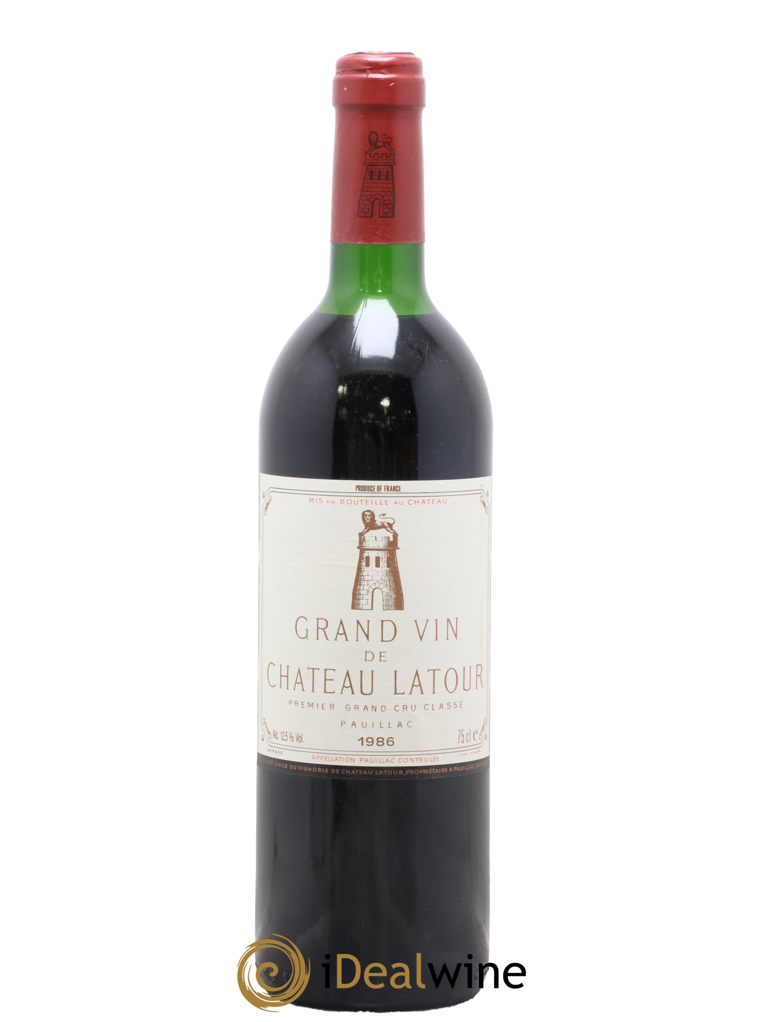 Château Latour 1er Grand Cru Classé 1986 - Lote de 1 botella - 0
