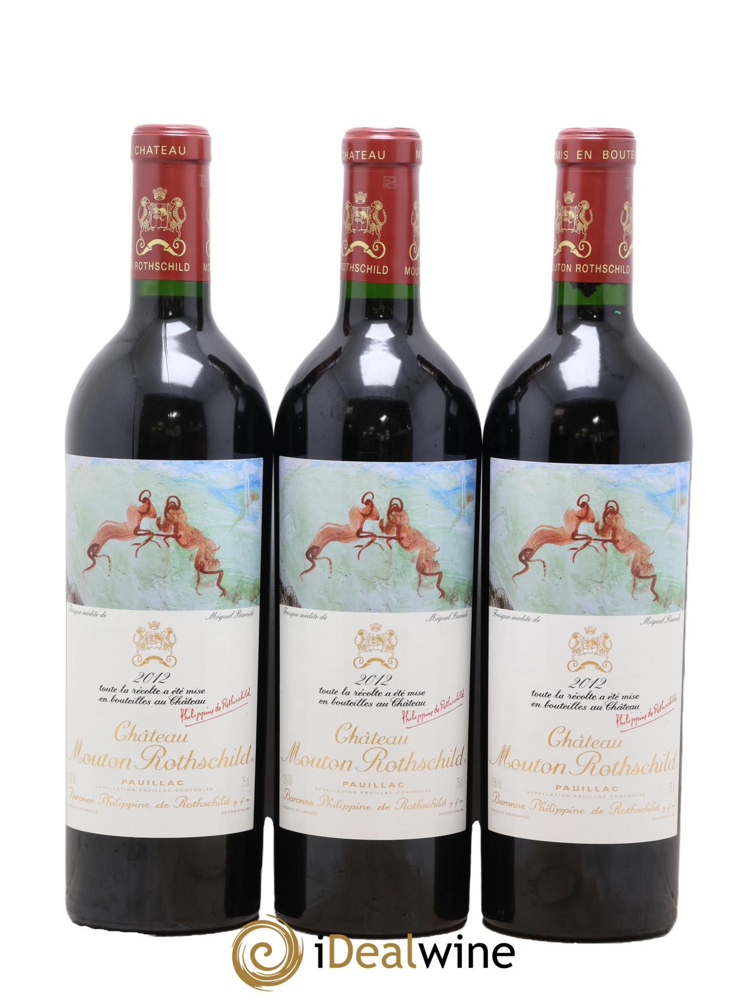 Château Mouton Rothschild 1er Grand Cru Classé 2012 - Lot de 6 bouteilles - 3