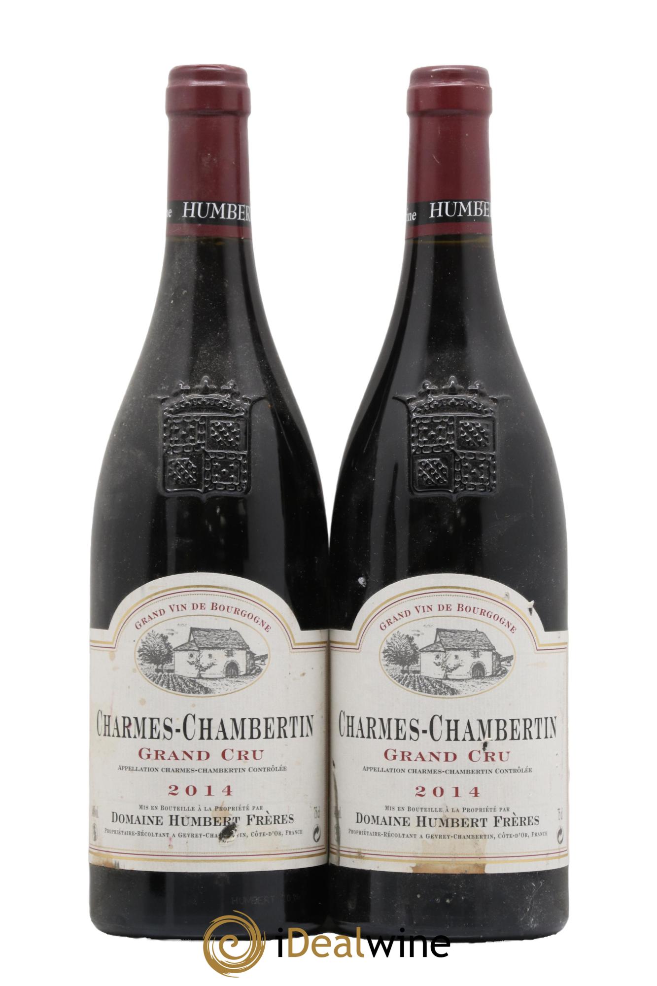 Charmes-Chambertin Grand Cru Humbert (Domaine) 2014 - Lot de 2 bouteilles - 0