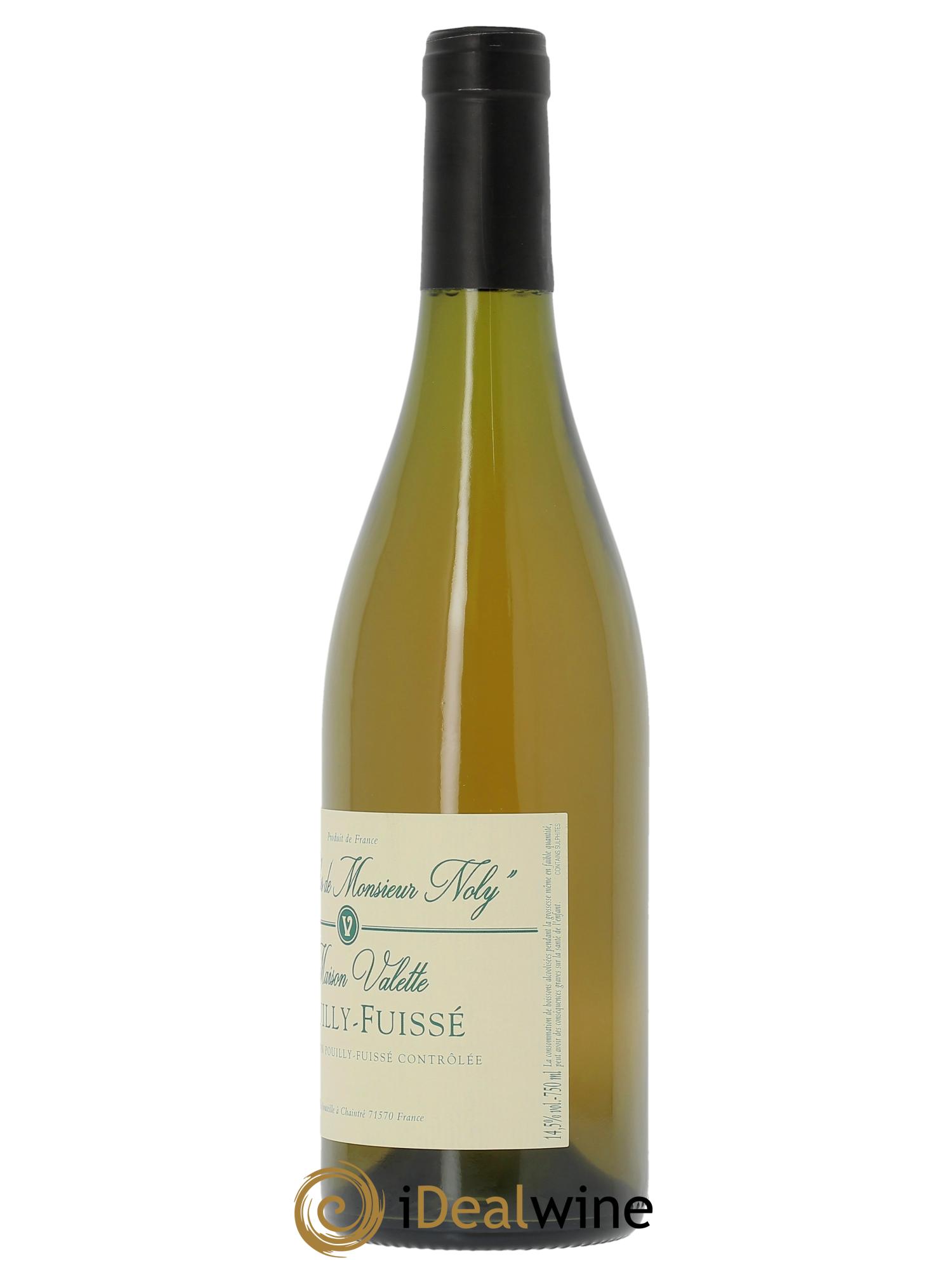 Pouilly-Fuissé Clos de Monsieur Noly - Assemblage Millésimes 2011, 2012, 2013, 2016 et 2018 Valette (Domaine)  - Lotto di 1 bottiglia - 1