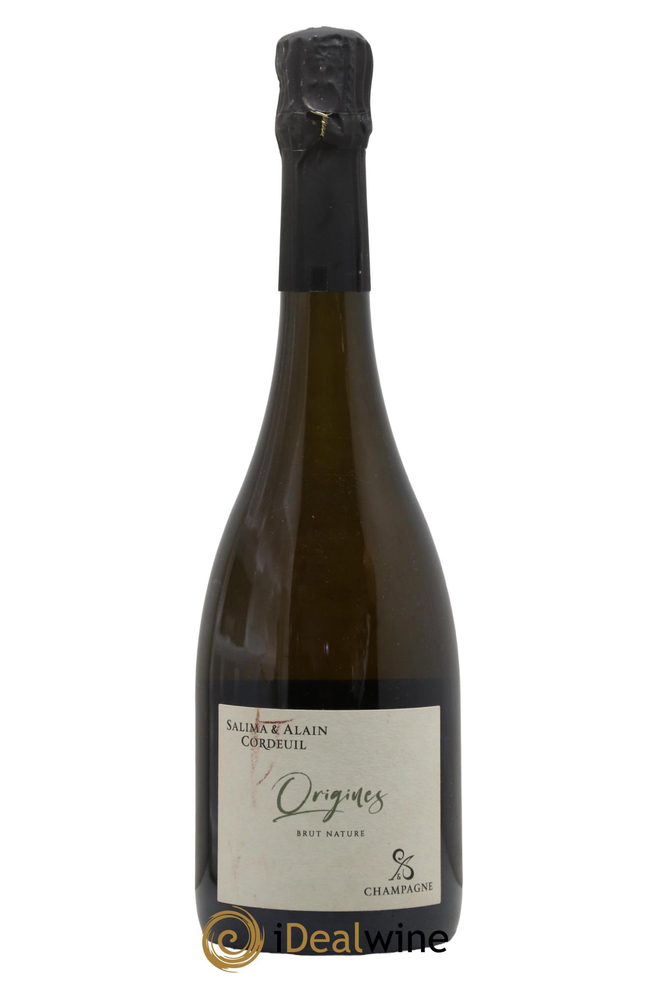 Champagne Brut Nature Origines Salime et Alain Cordeuil 2017 - Lot of 1 bottle - 0