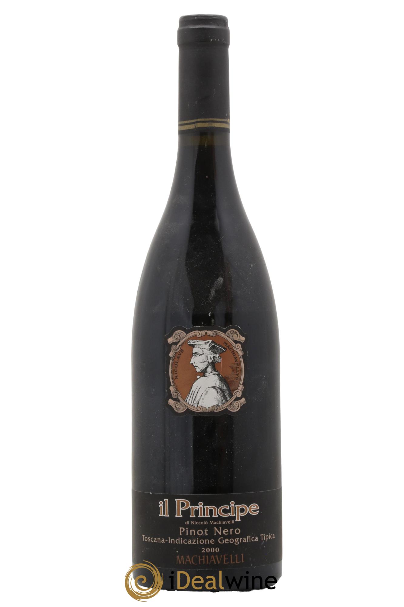 Toscana IGT Pinot Noir Machiavelli Principe 2000 - Posten von 1 Flasche - 0