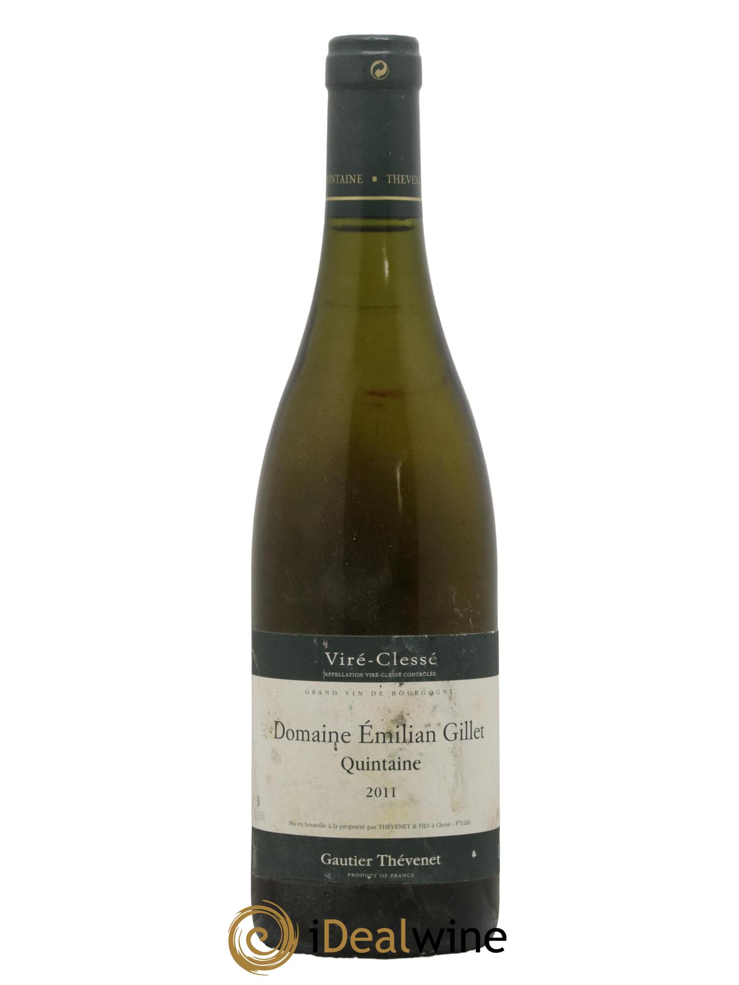 Viré-Clessé Emilian Gillet Domaine de la Bongran (J.Thevenet) 2011 - Lot de 1 bouteille - 0
