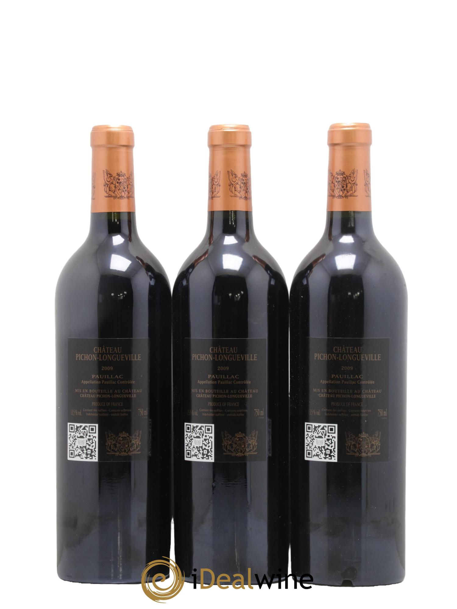 Pichon Longueville Baron 2ème Grand Cru Classé 2009 - Lot of 6 bottles - 4