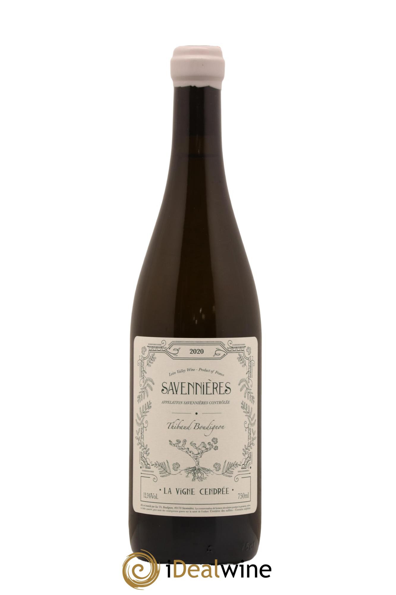Savennières La Vigne Cendrée Thibaud Boudignon 2020 - Lot de 1 bouteille - 0