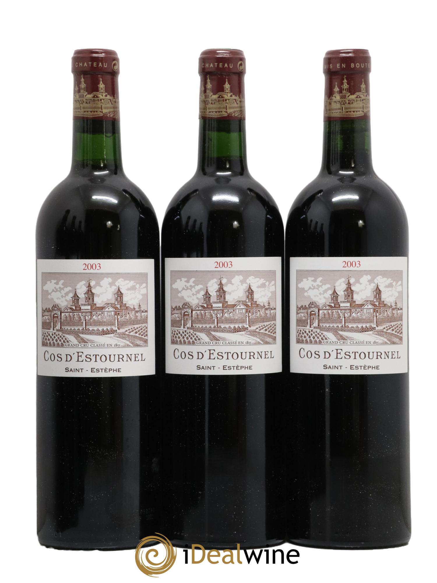 Cos d'Estournel 2ème Grand Cru Classé 2003 - Lot de 6 bouteilles - 3