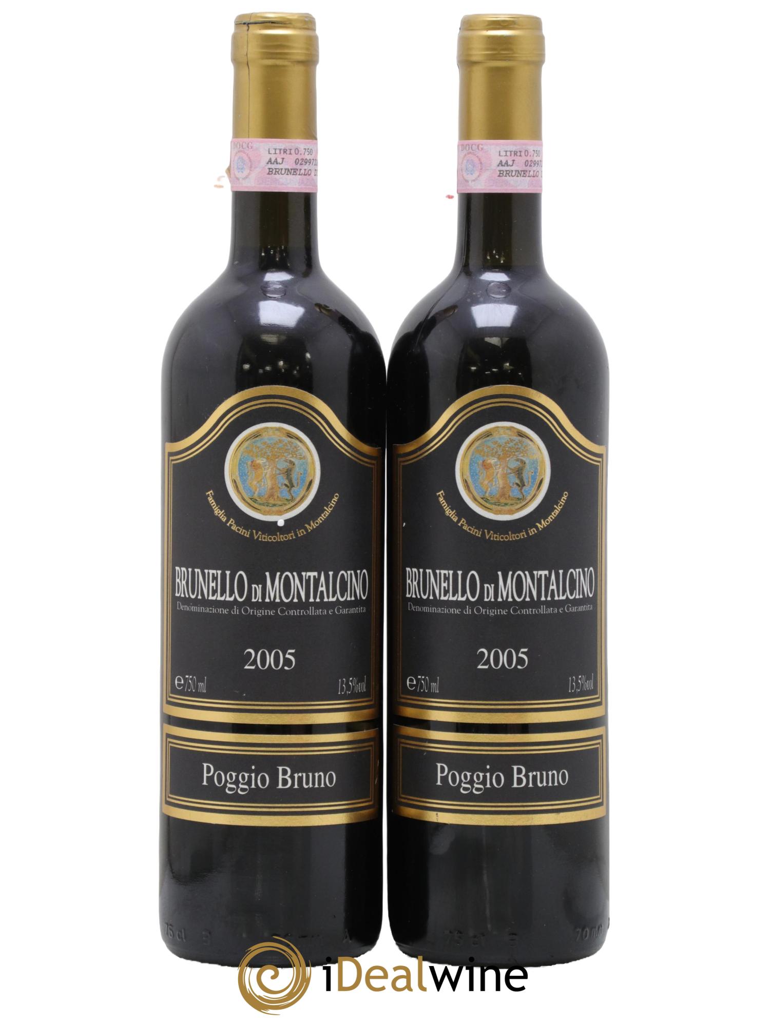 Brunello di Montalcino DOCG 2005 - Lotto di 2 bottiglie - 0