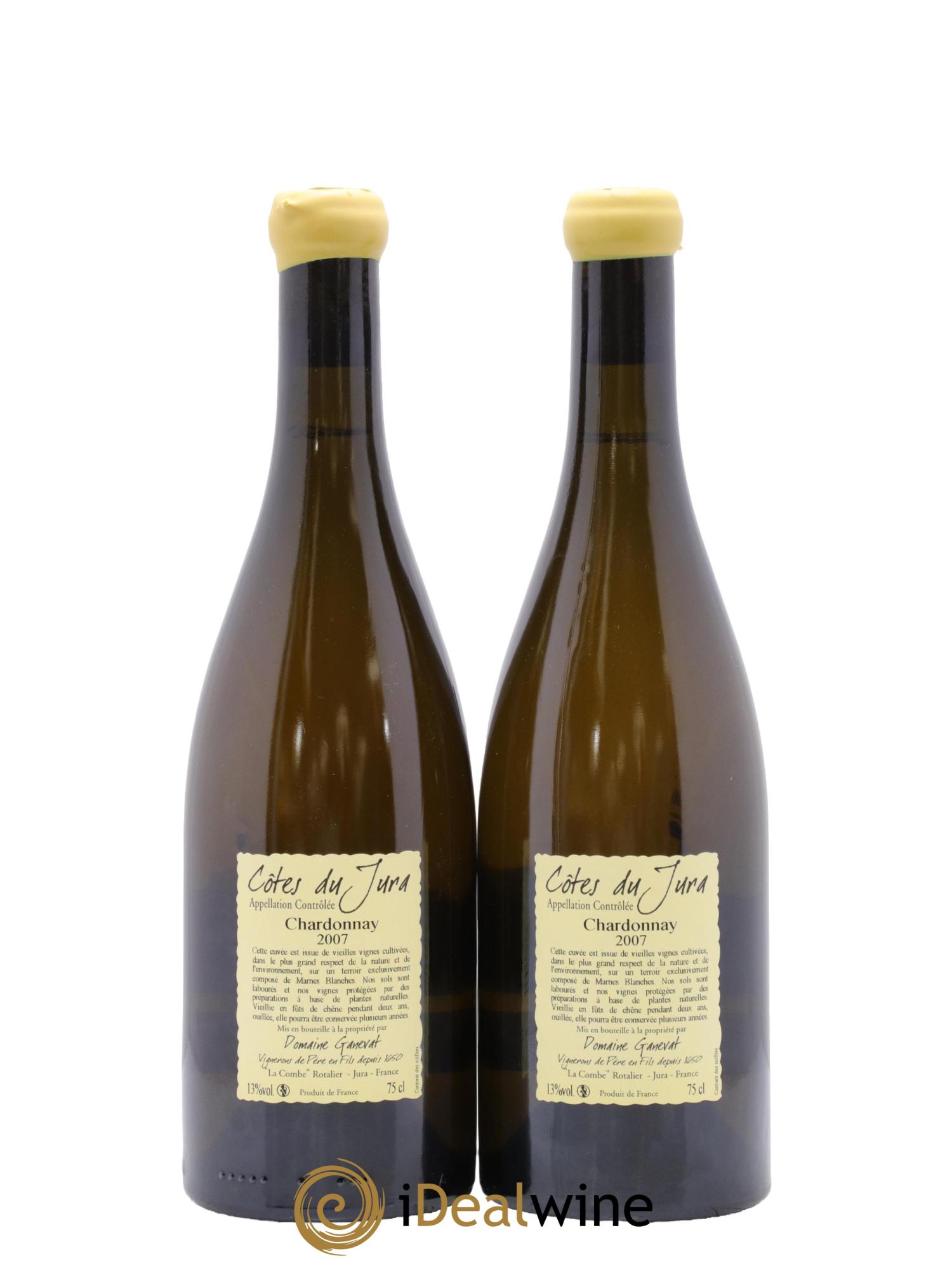 Côtes du Jura Les Grands Teppes Vieilles Vignes Jean-François Ganevat (Domaine) 2007 - Lotto di 2 bottiglie - 1