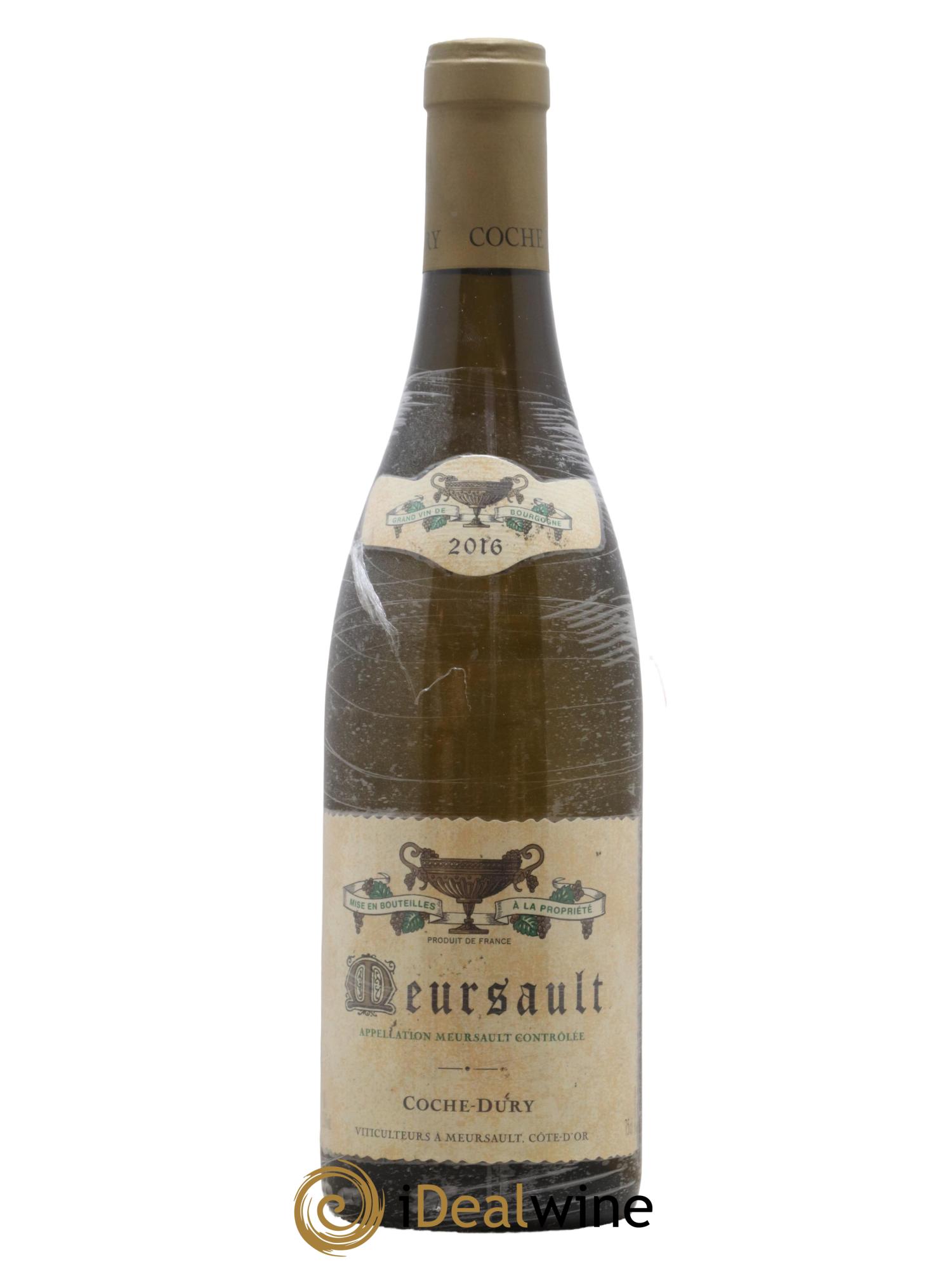 Meursault Coche Dury (Domaine) 2016 - Lot de 1 bouteille - 0