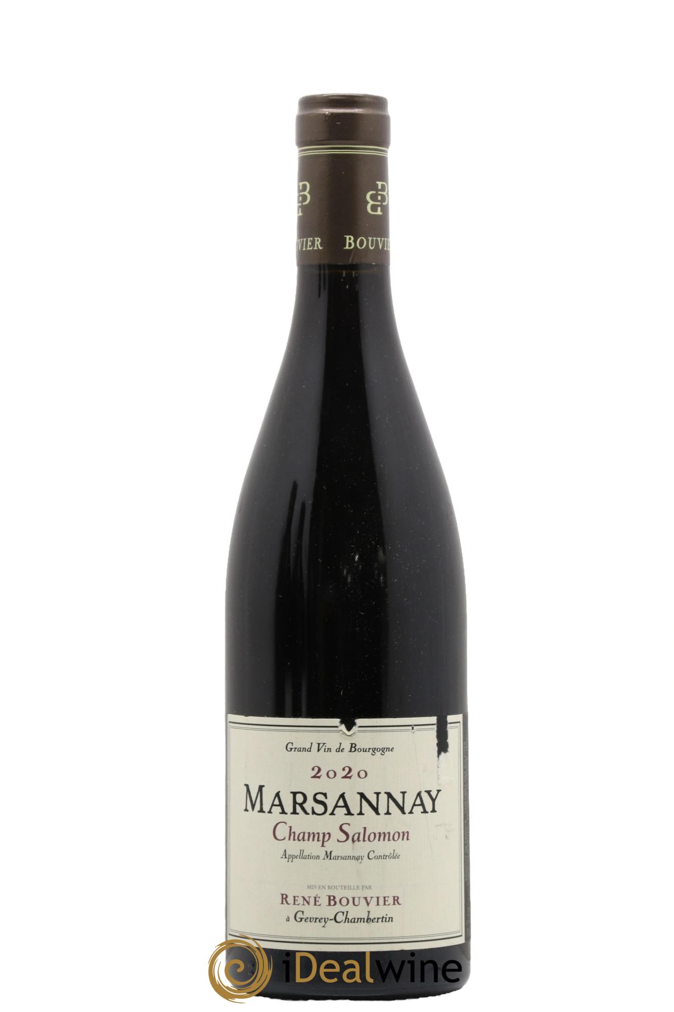 Marsannay Champs Salomon René Bouvier (Domaine) 2020 - Lot de 1 bouteille - 0