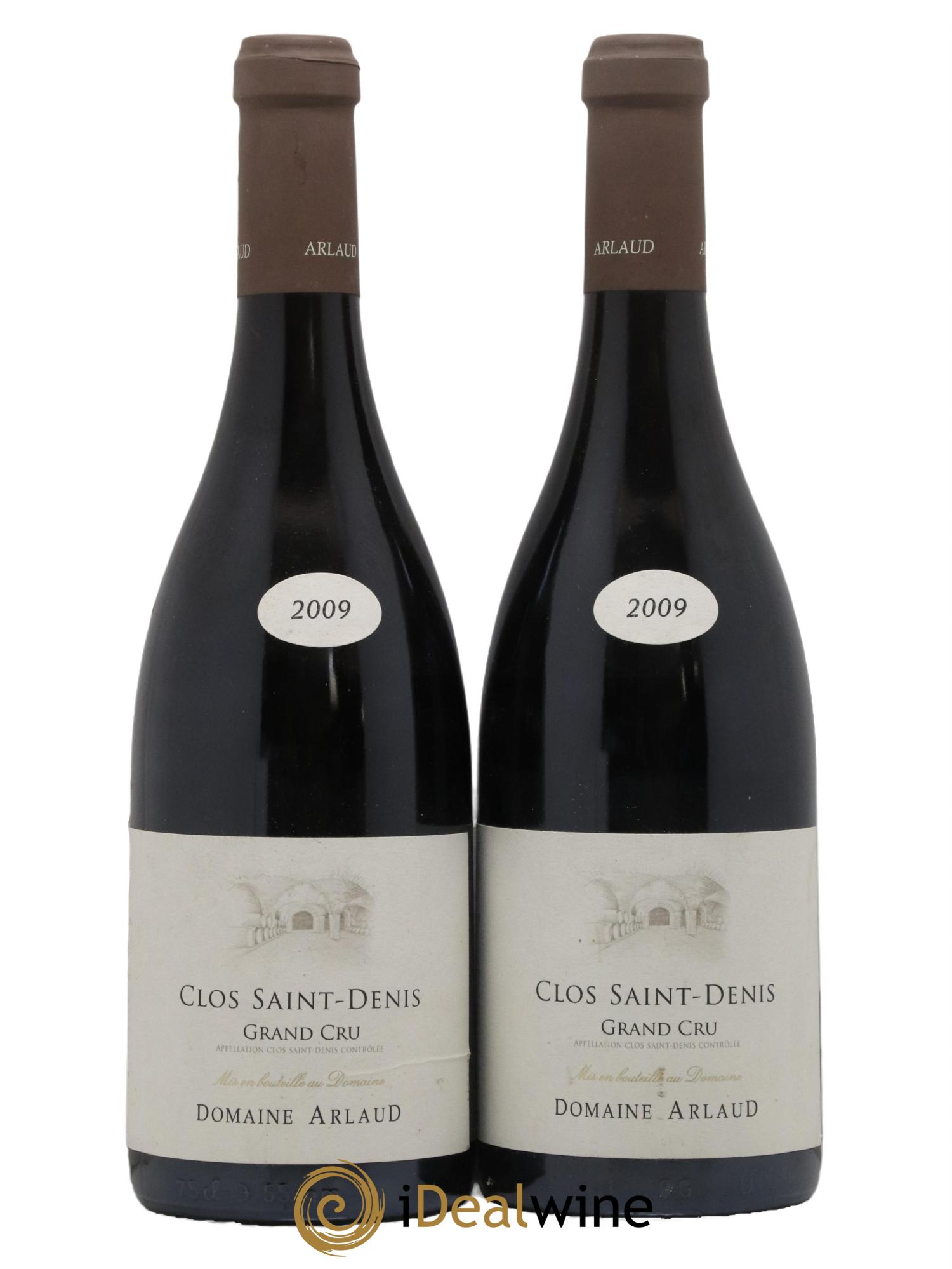 Clos Saint-Denis Grand Cru Arlaud 2009 - Lot de 2 bouteilles - 0
