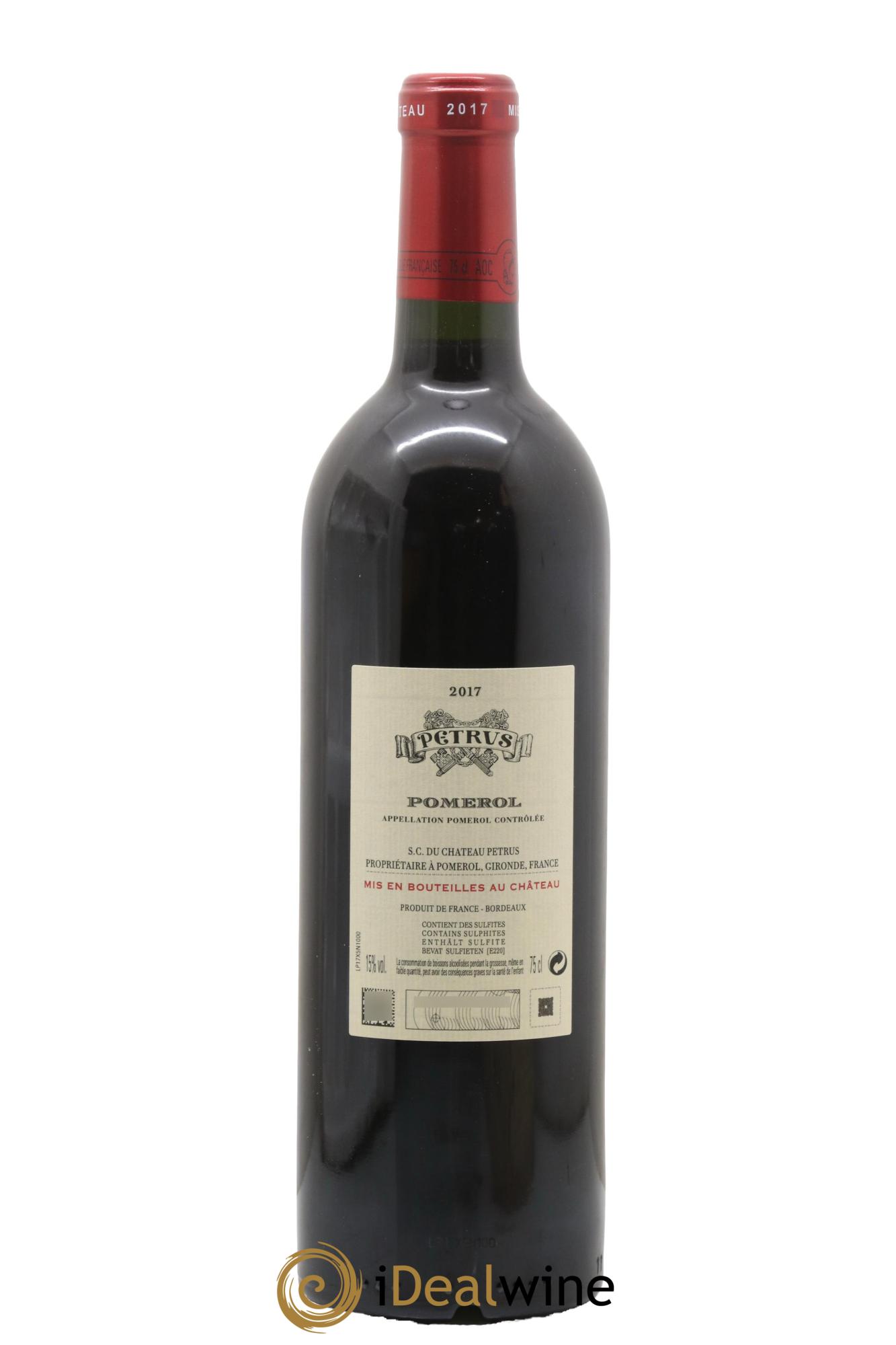 Petrus 2017 - Lot de 1 bouteille - 2