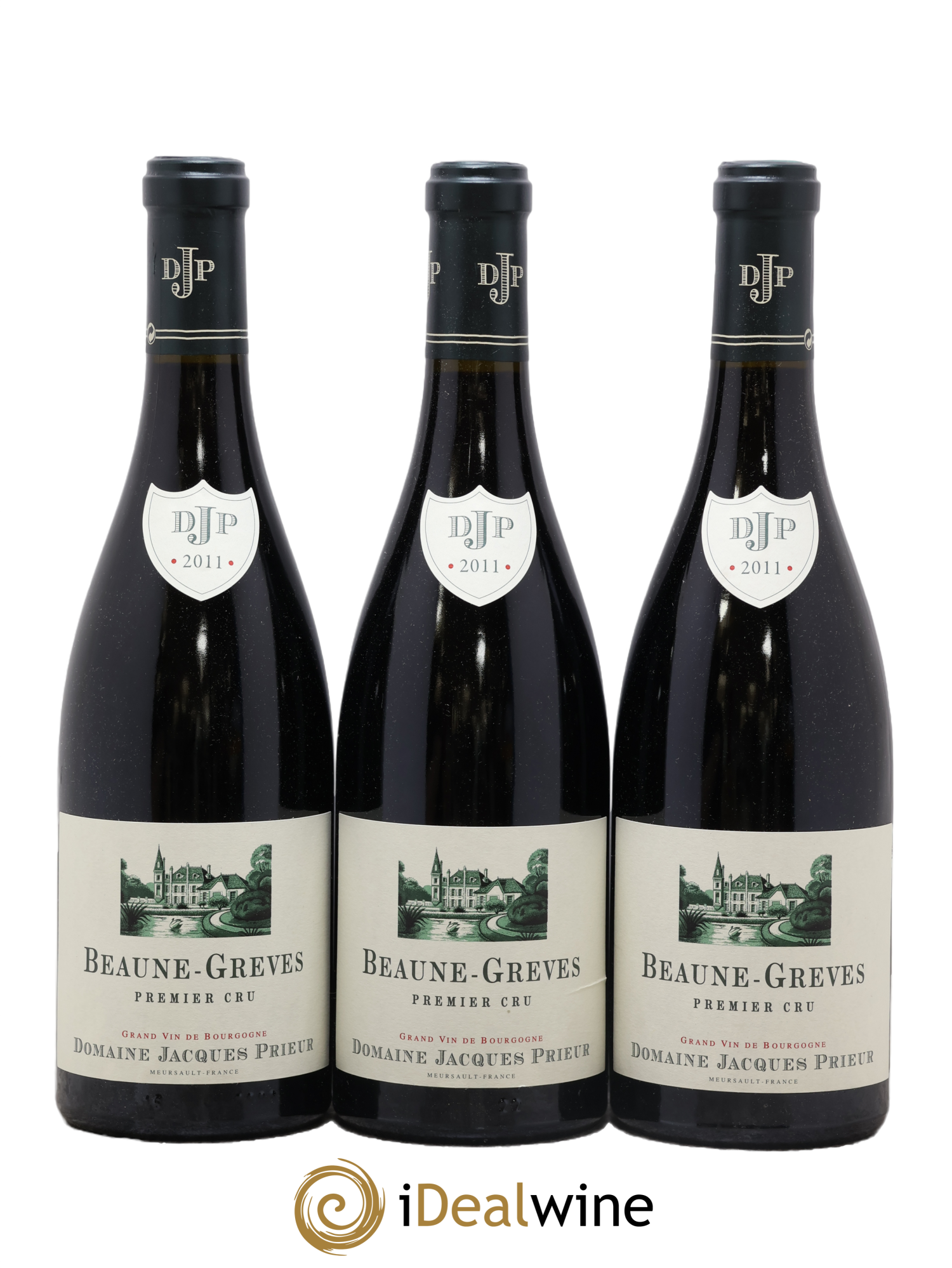 Beaune 1er Cru Grèves Jacques Prieur (Domaine) 2011 - Lot de 3 bouteilles - 0