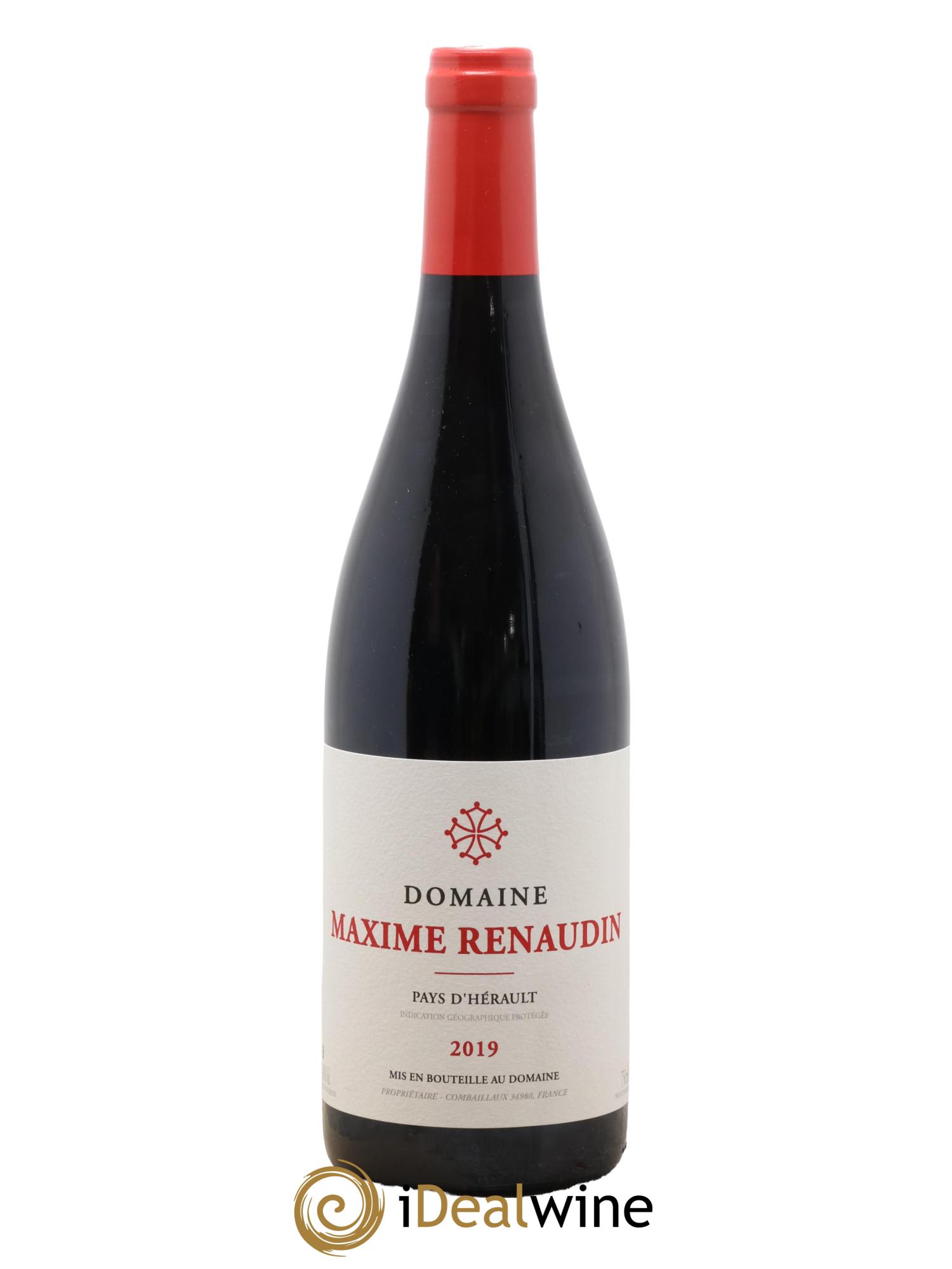 IGP Pays d'Hérault Maxime Renaudin 2019 - Lot de 1 bouteille - 0